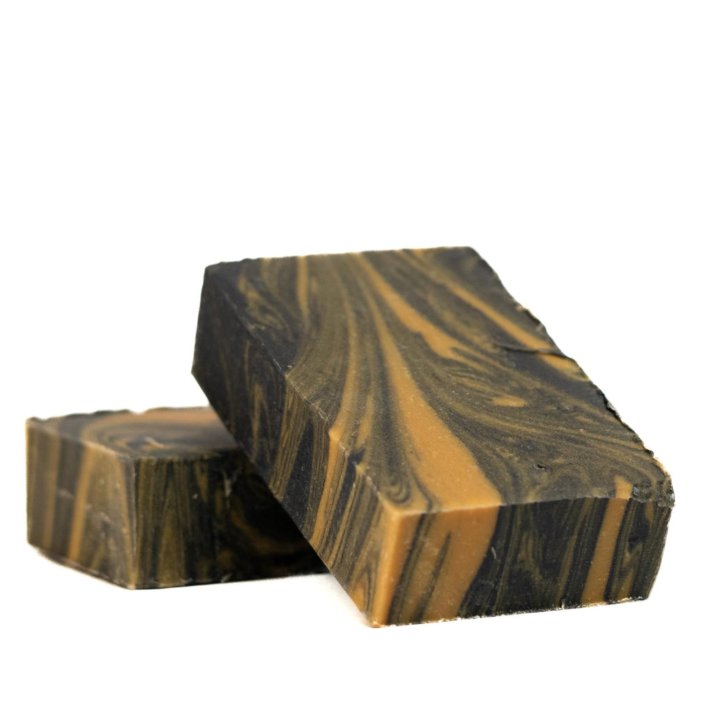 Live Bearded All-Natural Bar Soap for Men - Tombstone Scent, Charcoal & Pumice, 6 x 5 oz, USA Made