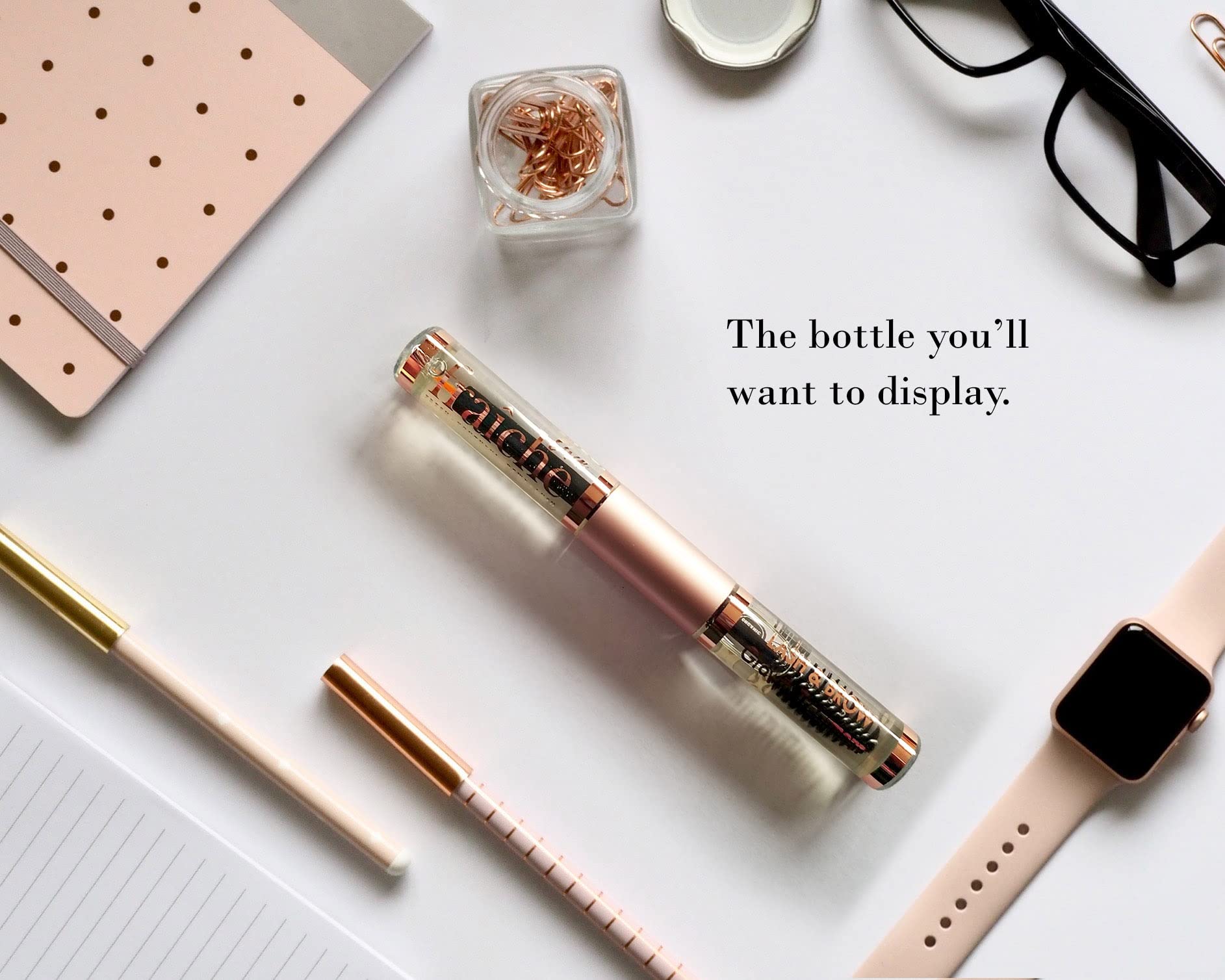 Live Fraiche Lash Serum Mascara Tube DOUBLE PACK | Natural Eyelash & Brow Growth with Organic Castor Oil