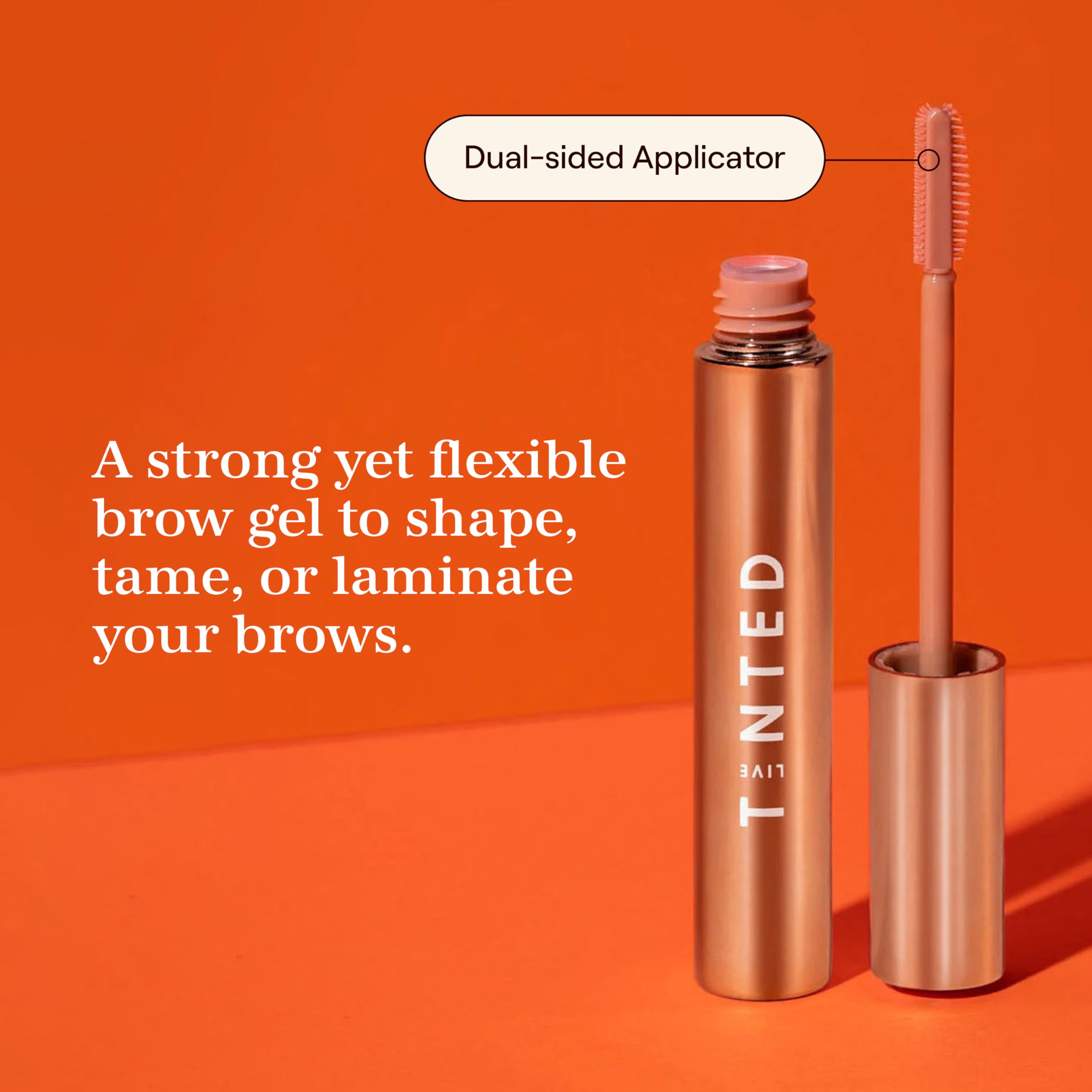 Live Tinted Huebrow Clear Eyebrow Gel – Flexible Hold & Dual-Sided Applicator
