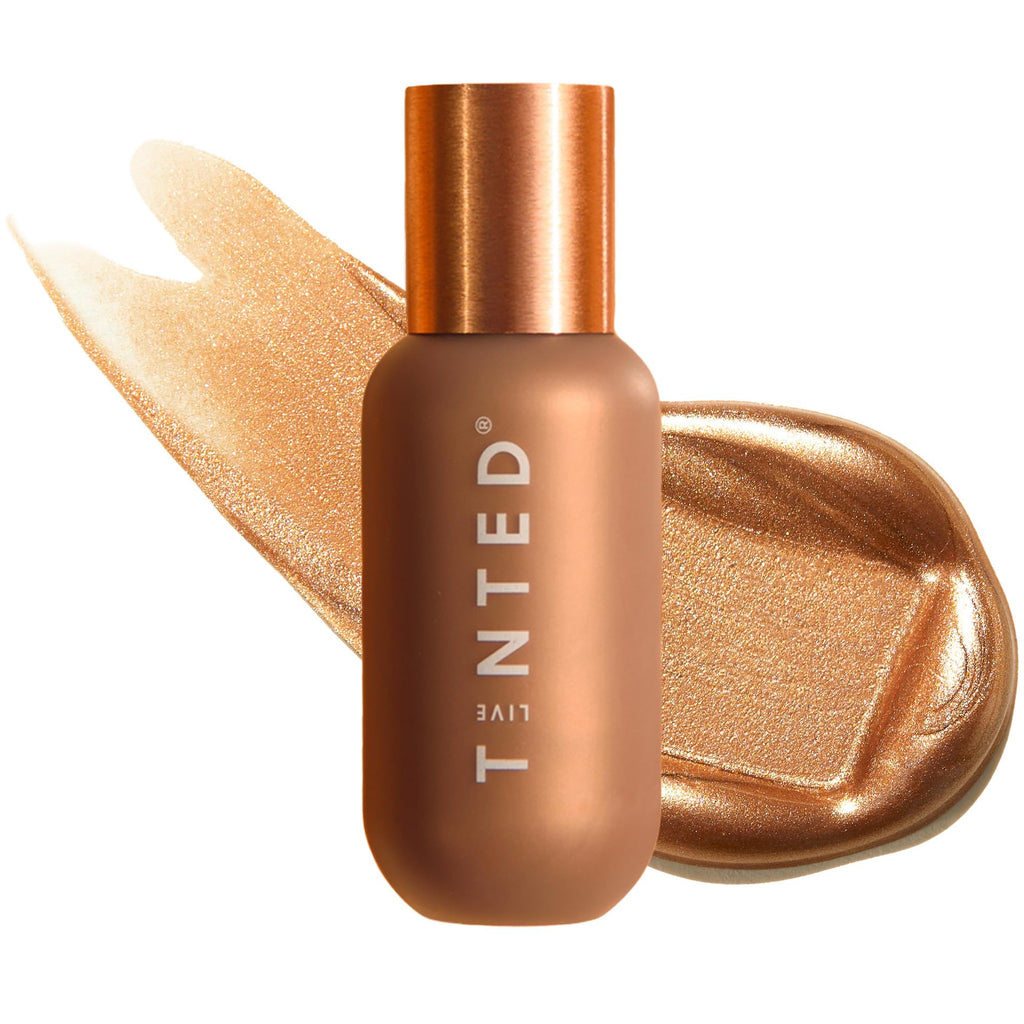Live Tinted Hueglow Liquid Highlighter Drops – Lightweight Serum-Infused Radiance in Dusk, 1.7 fl oz