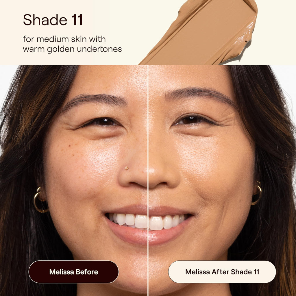 Live Tinted HUESTICK Complexion Stick – Medium-to-Full Coverage, Soft Matte Finish, Shade 11