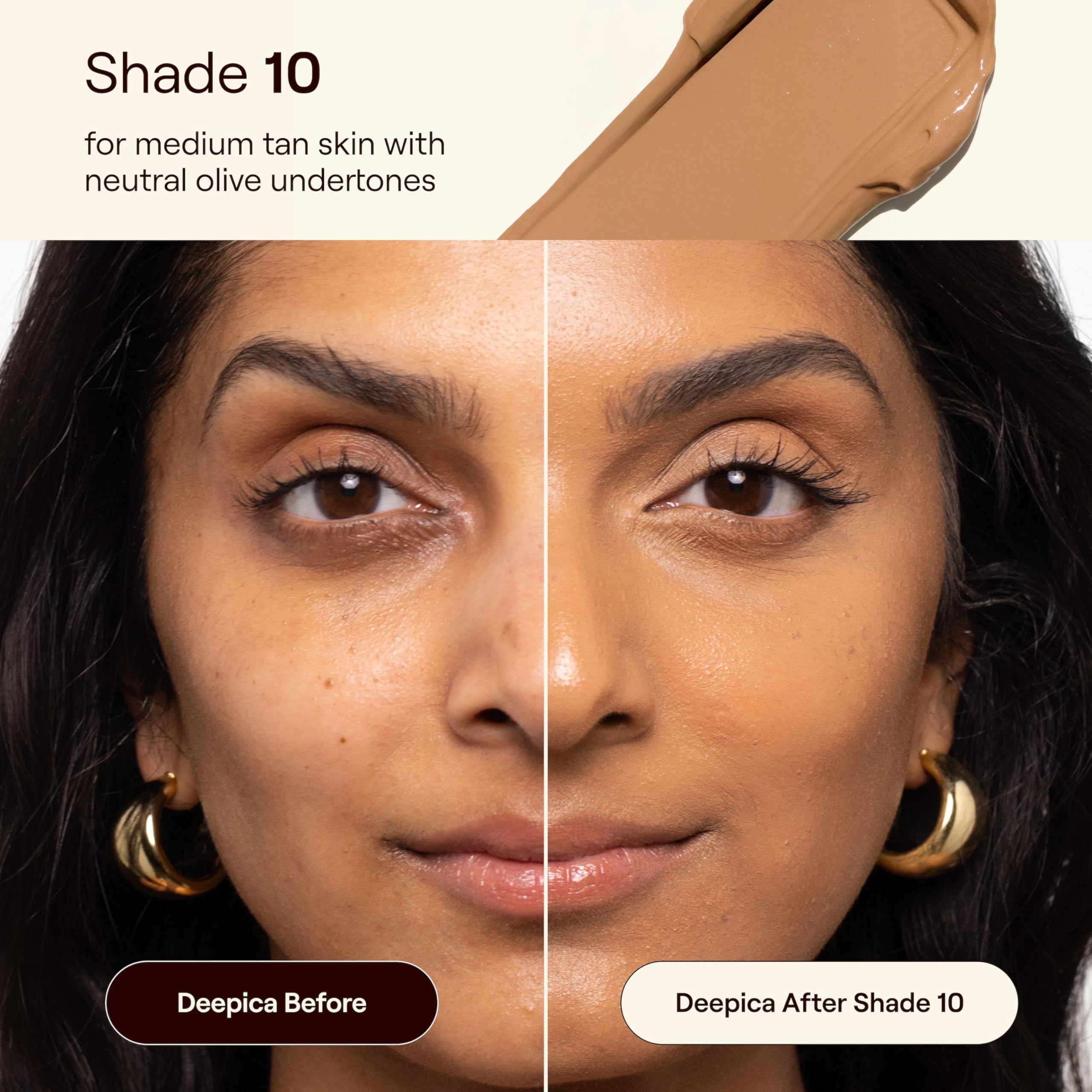 Live Tinted HUESTICK Complexion Stick – Shade 10 | Buildable Coverage & Soft Matte Finish