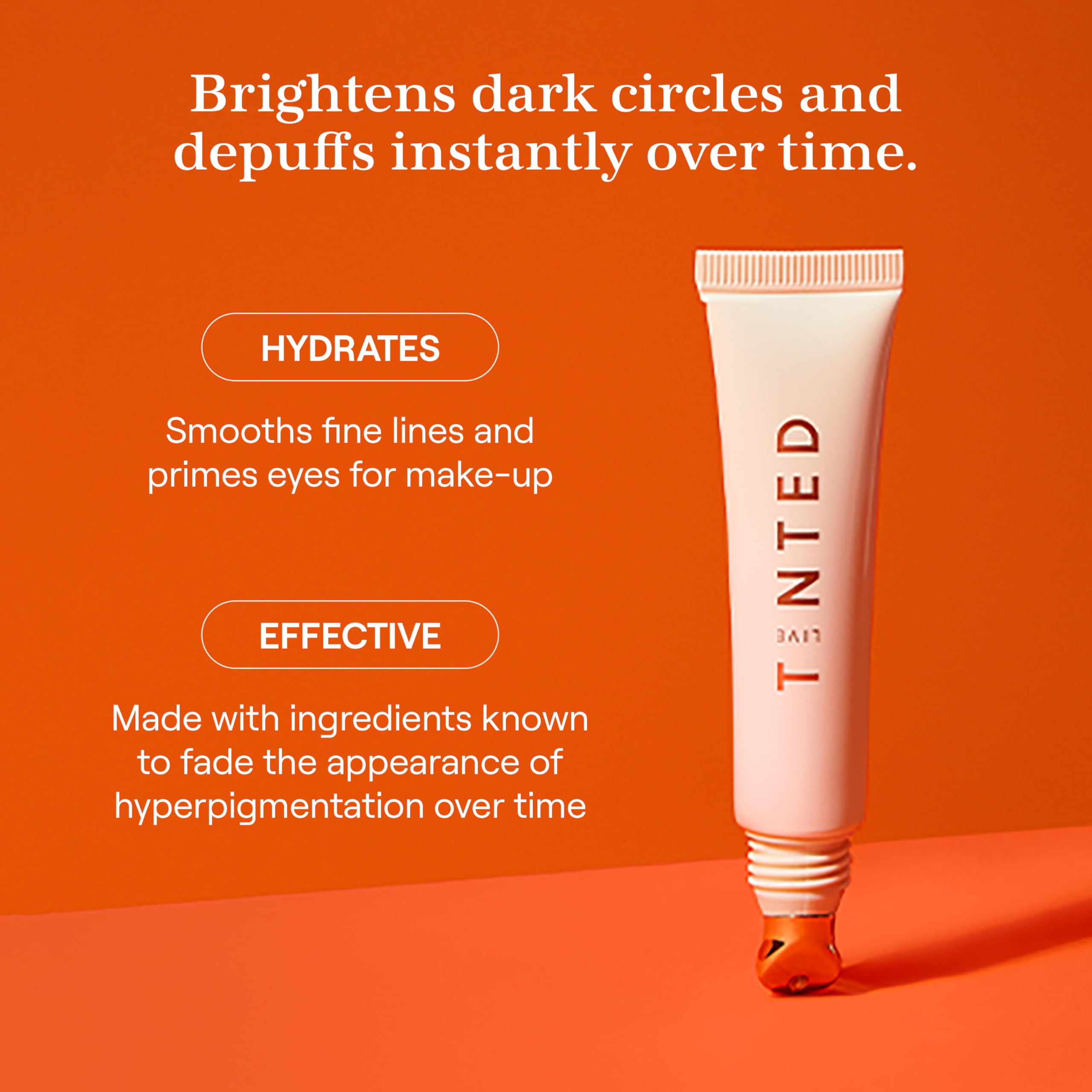 Live Tinted Superhue Brightening Eye Cream – Hydrating, Cooling Applicator, Niacinamide & Vitamin C, 0.5 fl oz