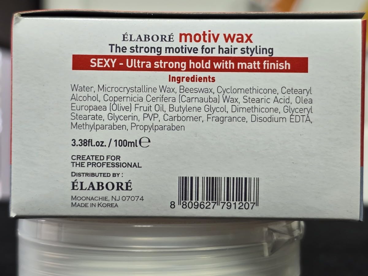 Livegain Motiv Wax Sexy 100 ml – Strong Hold, Matte Finish, Easy Washout