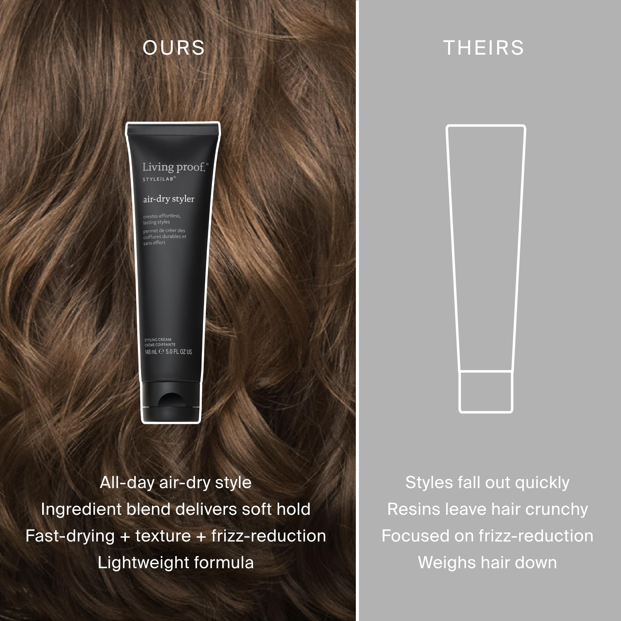 Living proof Style Lab Air-Dry Styler | Quick-Dry, Frizz-Control for Natural Texture