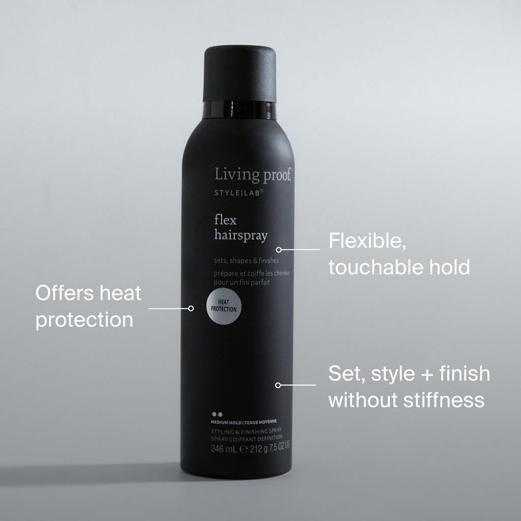 Living Proof Style Lab Flex Hairspray – Flexible Hold, Shine & Humidity Protection