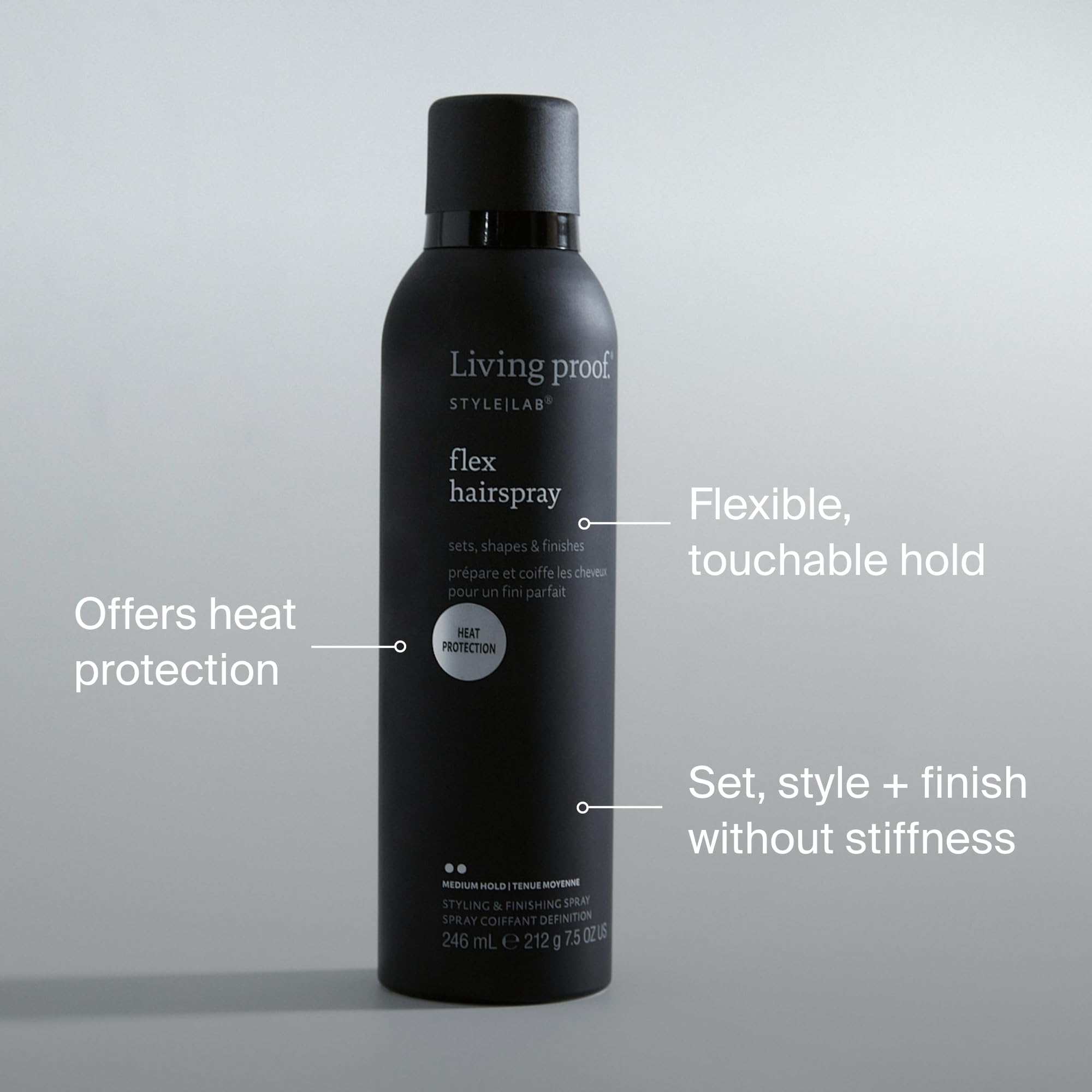 Living Proof Style Lab Flex Hairspray – Flexible Hold, Shine & Humidity Protection