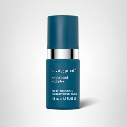 Living Proof Triple Bond Complex Leave-In Treatment & Hair Mask – All Hair Types | Rebuilds Structure, Repairs Damage, Heat Protection | 1.7 oz