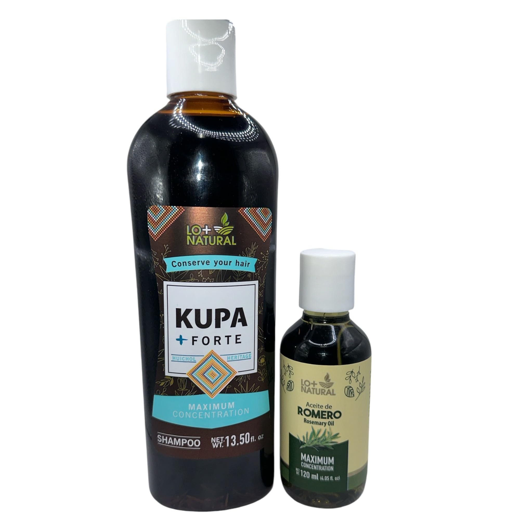 LO+NATURAL Rosemary & Aloe Shampoo De Romero & Sabila – Organic, Huichol Heritage