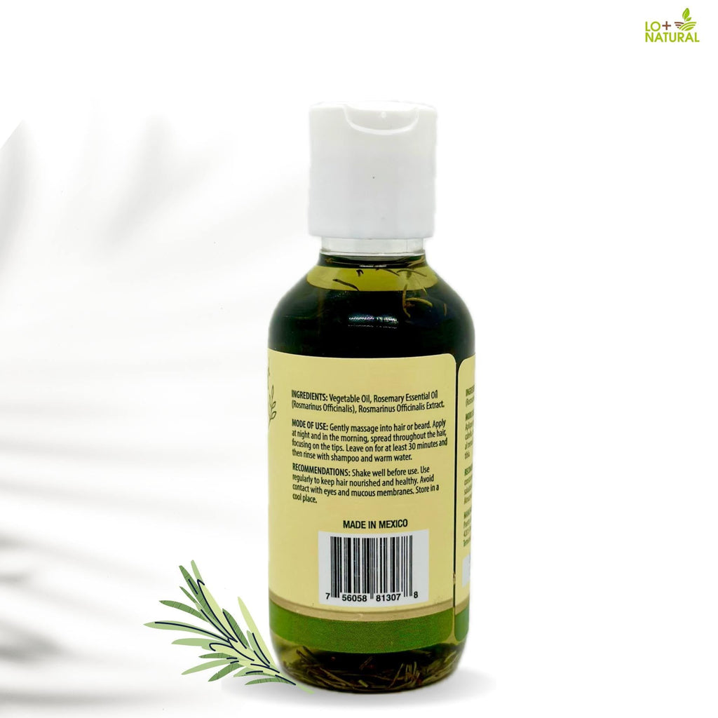 LO+NATURAL Rosemary & Aloe Shampoo De Romero & Sabila – Organic, Huichol Heritage