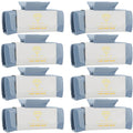 Loanzeg 8pcs Bridesmaid Hair Claw Clips - 4.1 Inch Square Set, Bridal Shower Gifts