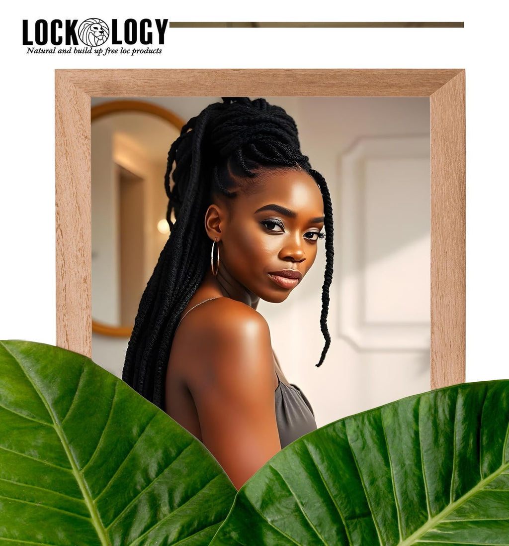 Lockology Loc Shampoo – Organic Peppermint Tea Tree Dreadlock Cleanser for Scalp and Locs