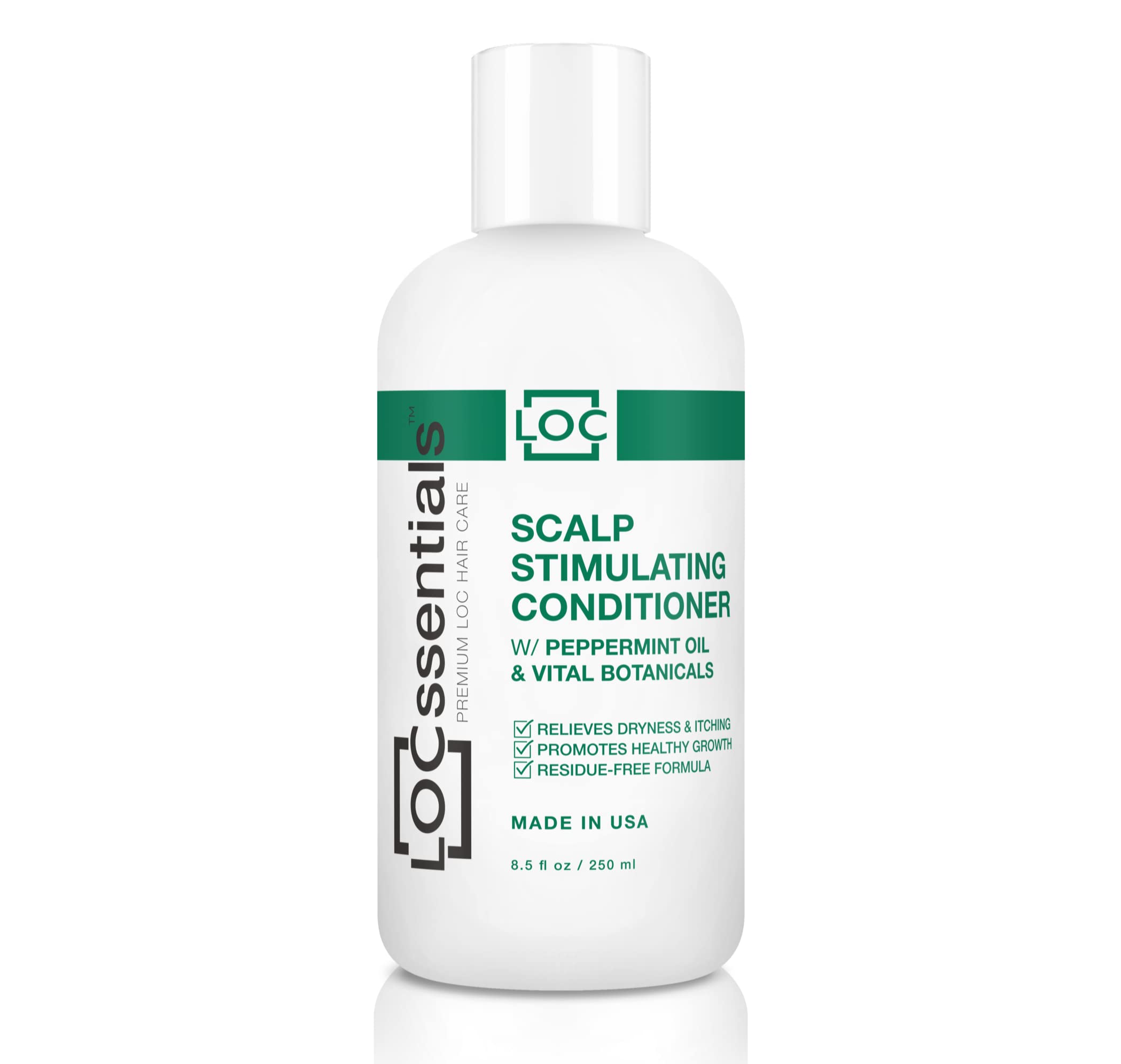 LOCssentials Scalp Stimulating Conditioner for Dreadlocks – Peppermint & Botanicals – Silicone-Free