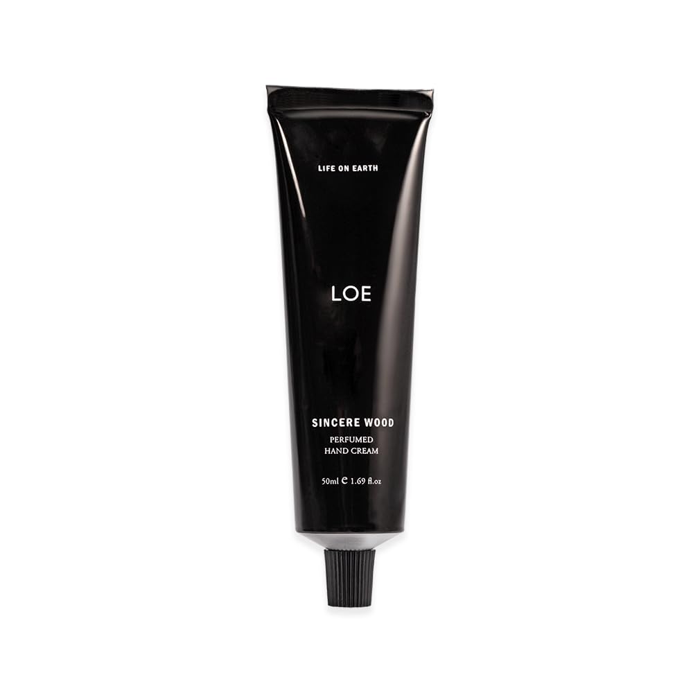LOE Life On Earth Perfumed Hand Cream – SINCERE WOOD, 50ml | Vegan & Cruelty-Free