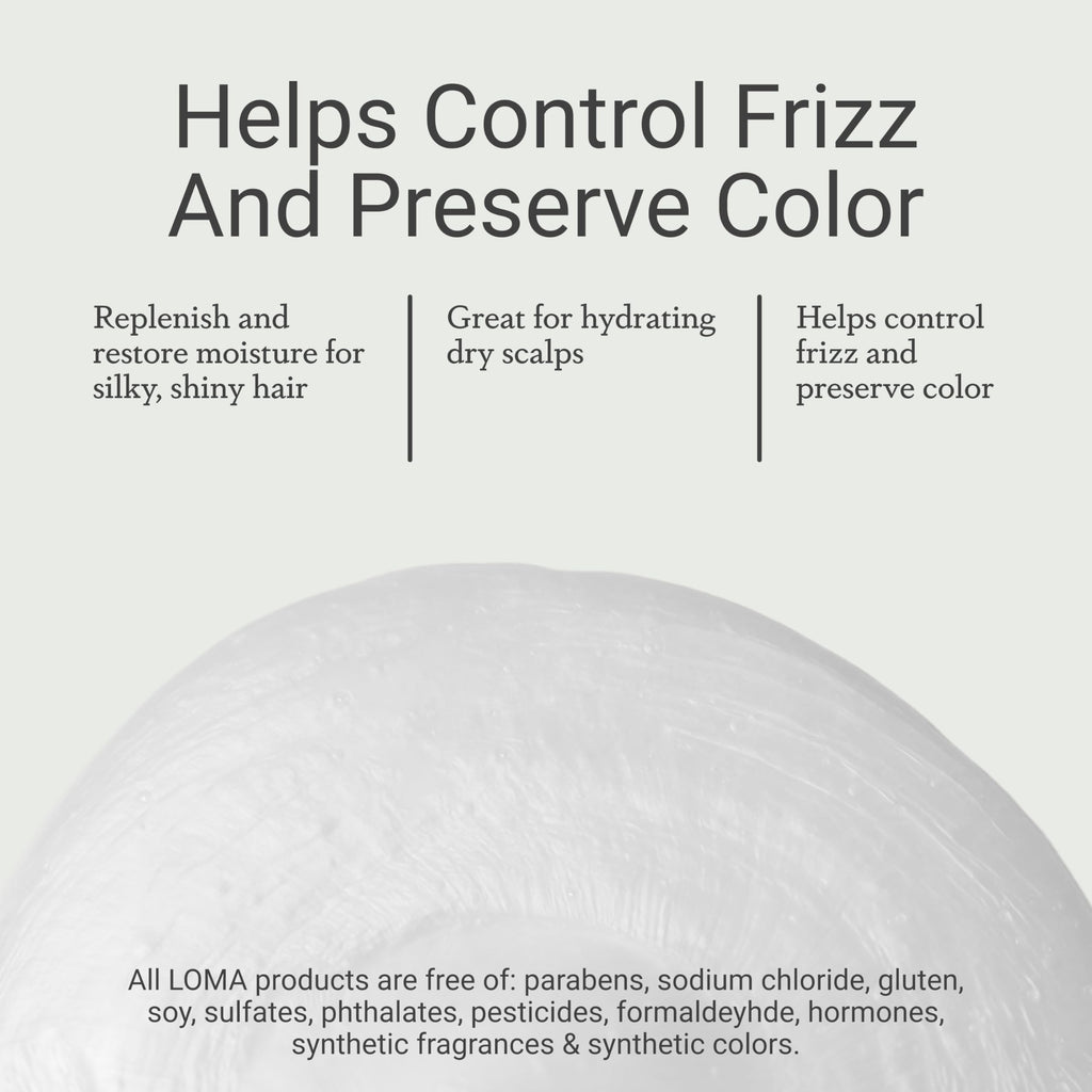 LOMA Moisturizing Shampoo 33 oz – Hydration, Color Safe & Sulfate-Free