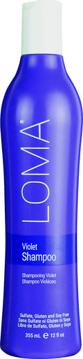 LOMA Violet Shampoo 12 oz — Sulfate, Paraben & Gluten Free, Brightens Blonde