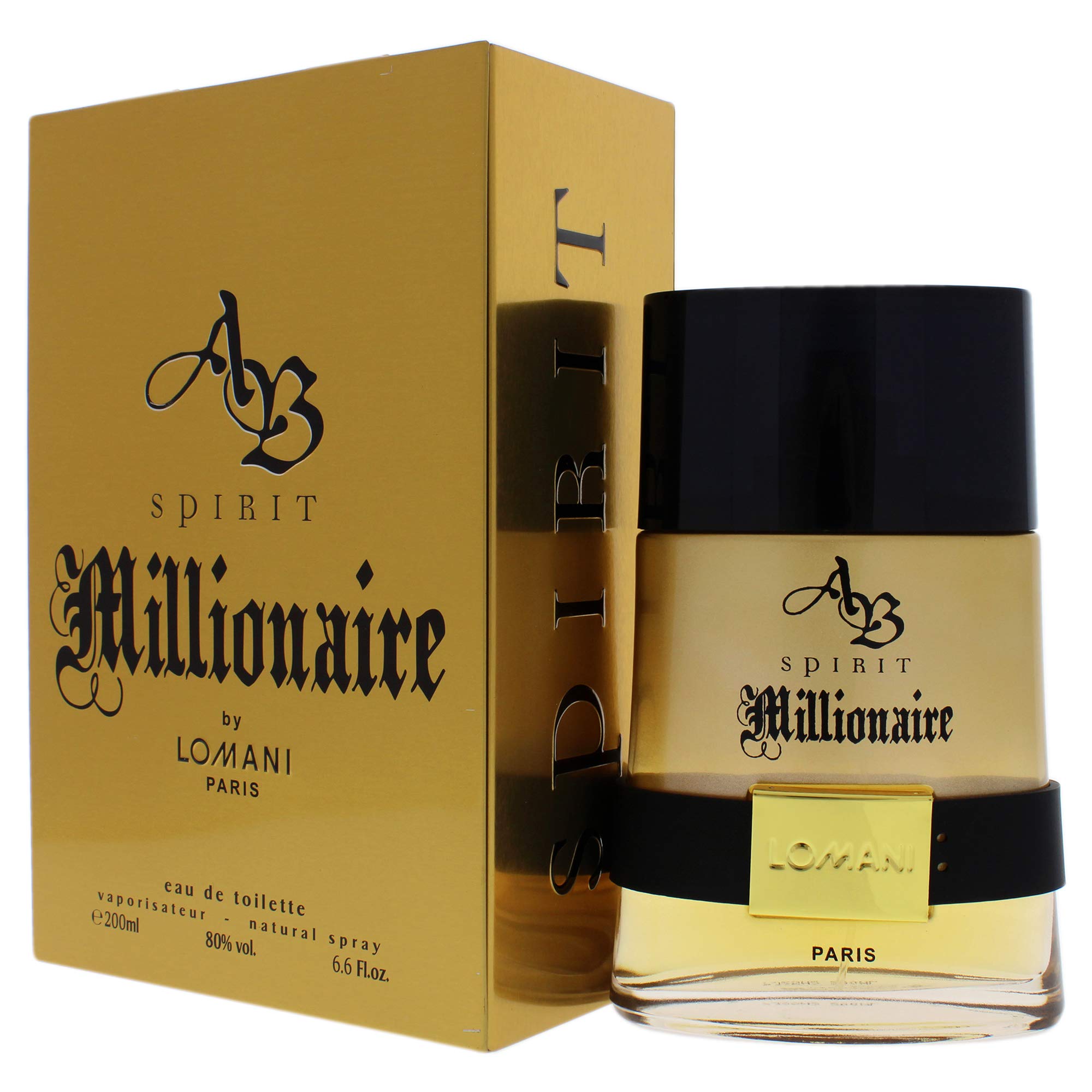 Lomani AB Spirit Millionaire for Men – 6.6 Fl Oz EDT Spray