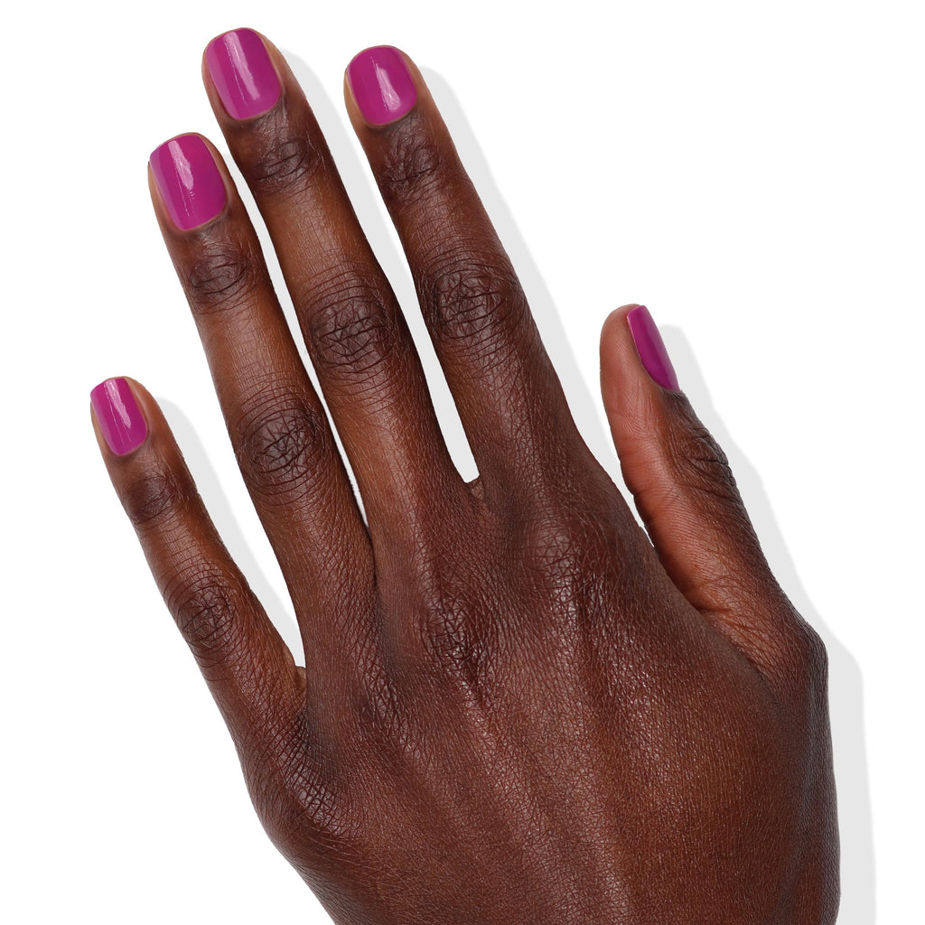 LONDONTOWN UV/LED Gel Nail Polish – Long-Lasting, Chip-Resistant High Shine Violet Hibiscus 12ml