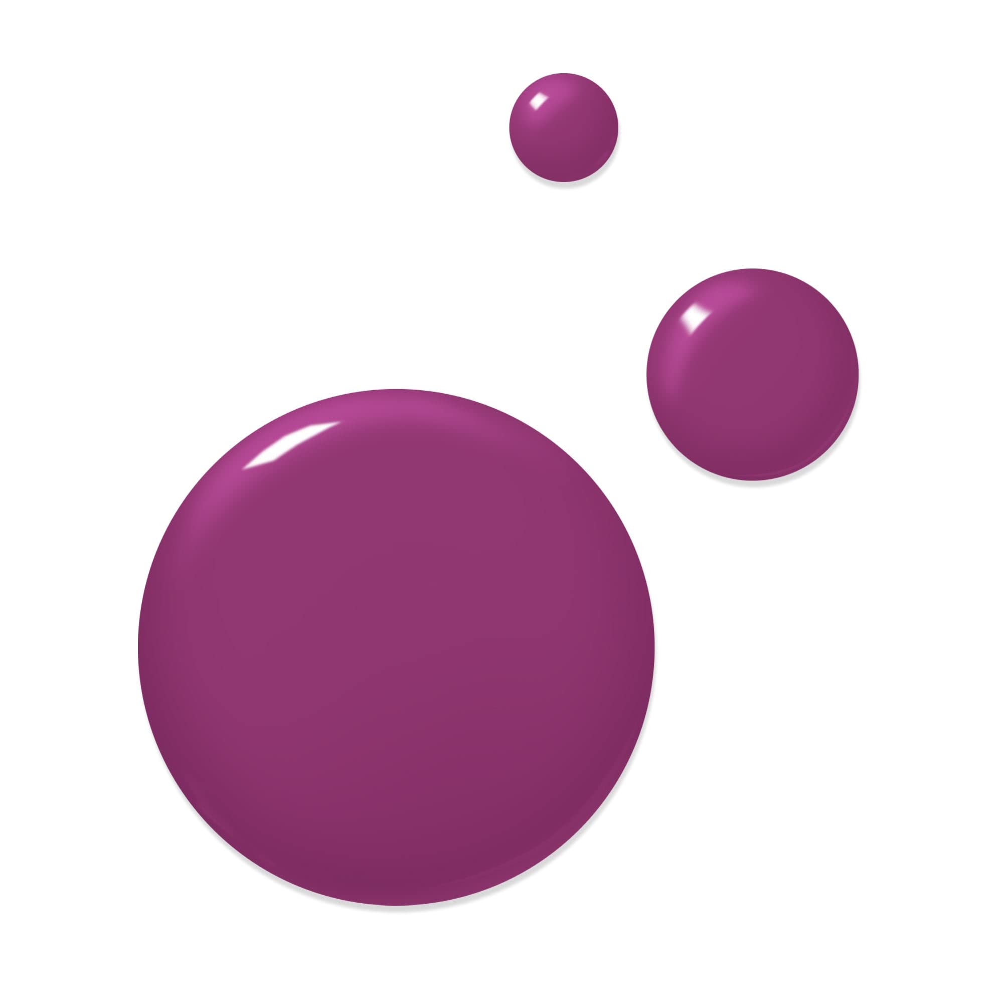 LONDONTOWN UV/LED Gel Nail Polish – Long-Lasting, Chip-Resistant High Shine Violet Hibiscus 12ml