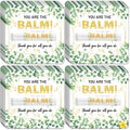 Lonfliness 50 Pack Christmas Lip Balm Gifts – You Are The Balm, Eucalyptus Leaves