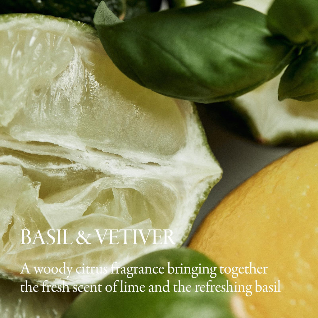 LONGTAKE Solid Perfume – Basil & Vetiver Gel Fragrance, Alcohol-Free, Travel Size