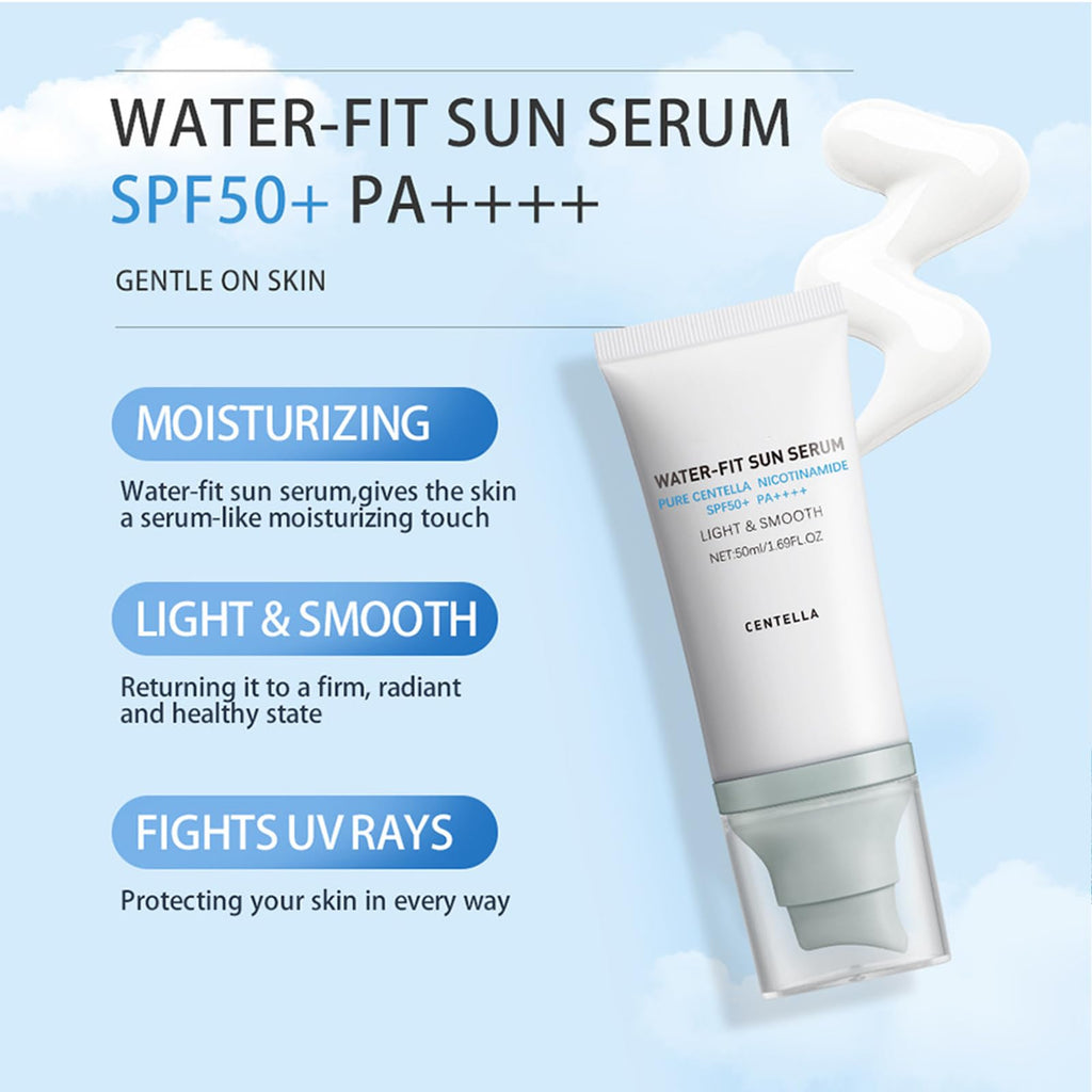 Loobexery Centella Sunscreen SPF50 PA++++, 50ML – Lightweight UV Defense