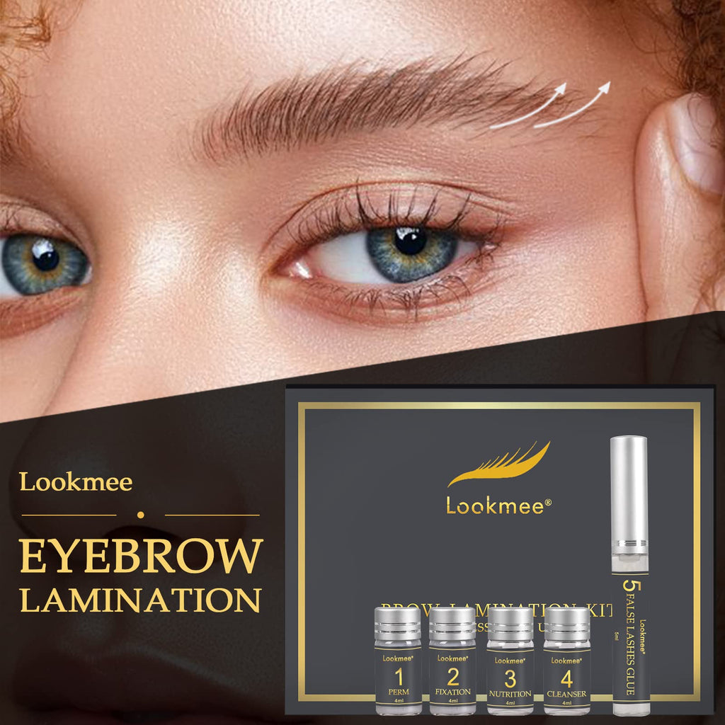 Lookmee 5-in-1 Lash Lift & Eyebrow Lamination Kit – DIY Salon-Quality Lashes & Brows