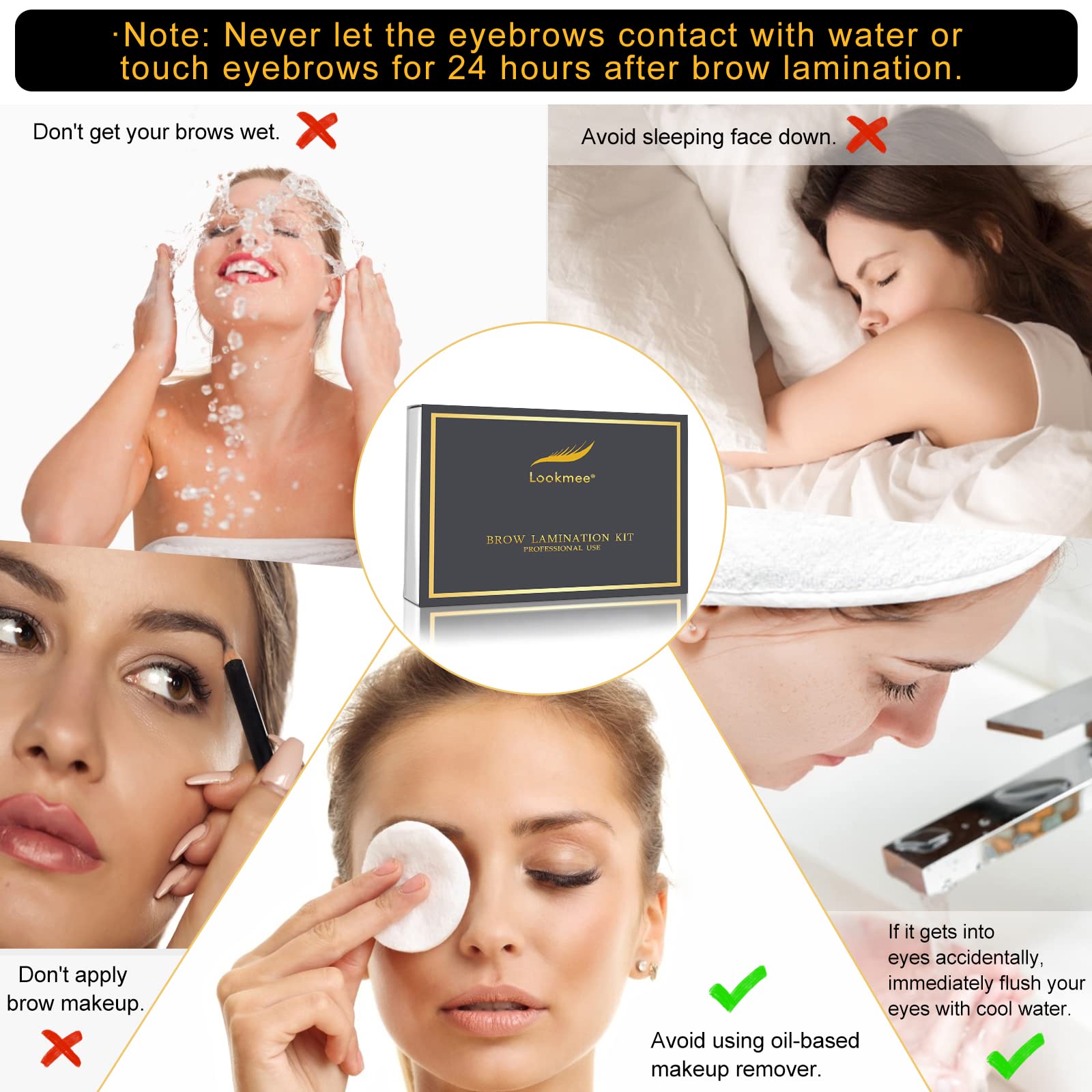 Lookmee 5-in-1 Lash Lift & Eyebrow Lamination Kit – DIY Salon-Quality Lashes & Brows