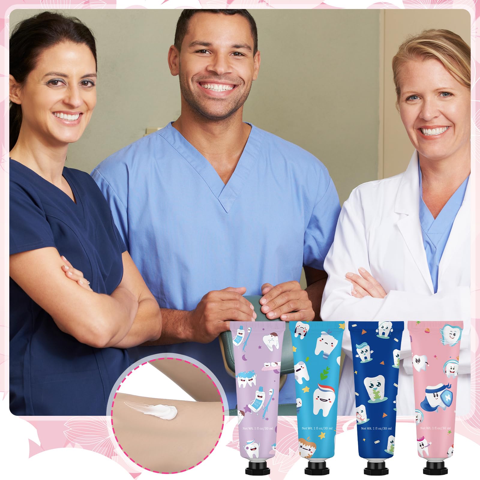 Loopeer 36 Pcs Dental Assistant Gift Set – Travel-Size Hand Creams for Hygienists