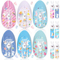 Loopeer 48 Pcs Easter Bunny Beeswax Lip Balm – 0.18 oz Bulk Gift Set for Spring