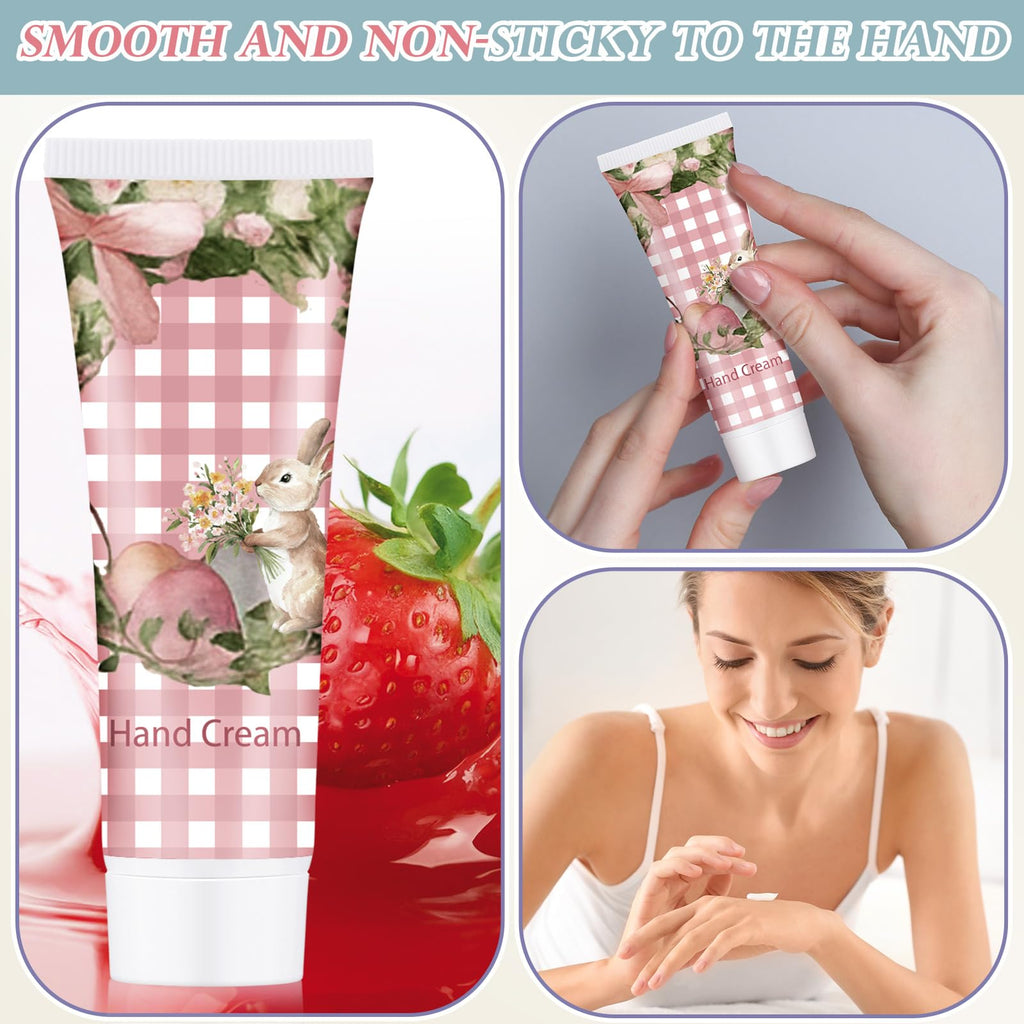 Loopeer 25-Pack Easter Hand Cream Gift Set | Travel-Size 30ml Bunny-Themed Party Favors