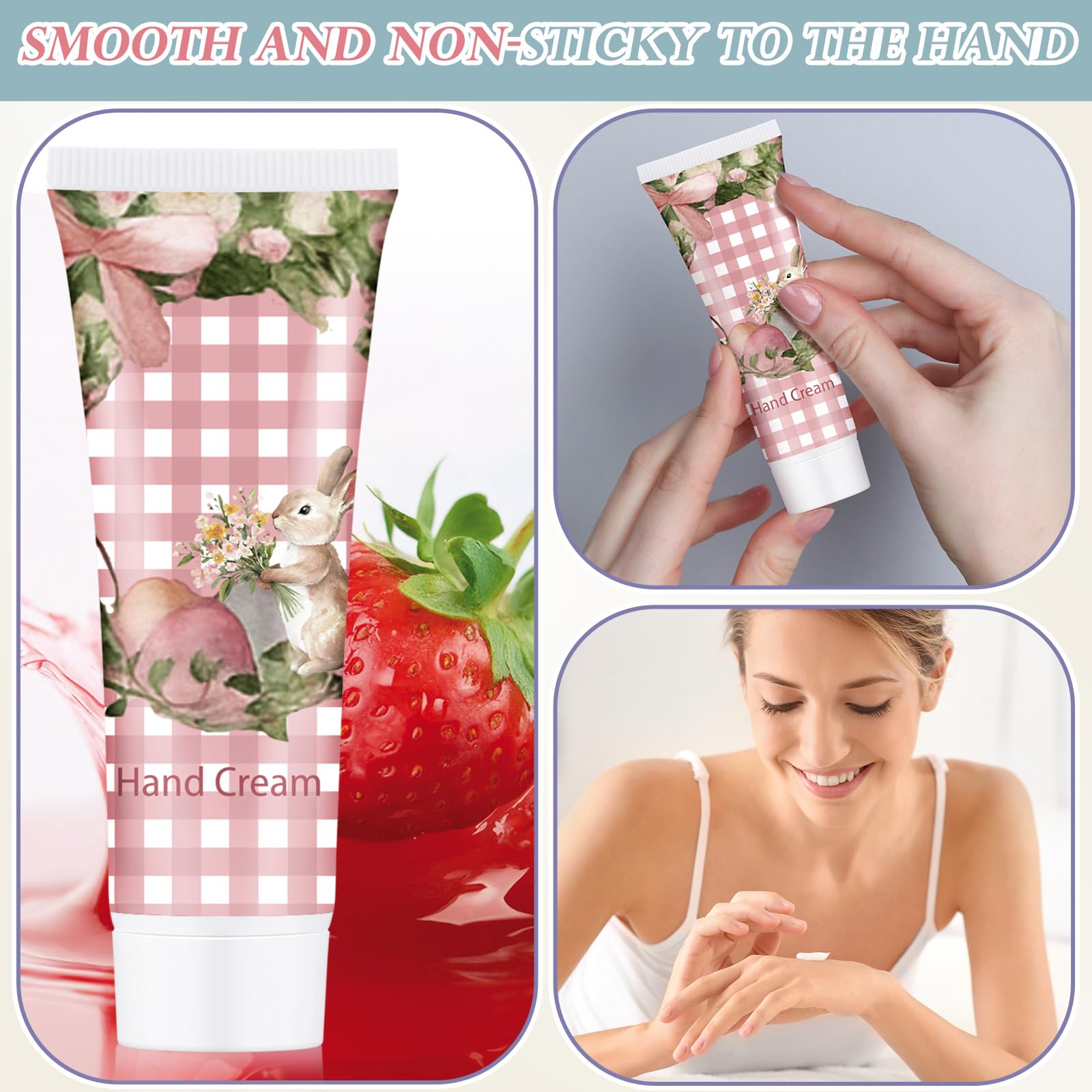 Loopeer 25-Pack Easter Hand Cream Gift Set | Travel-Size 30ml Bunny-Themed Party Favors