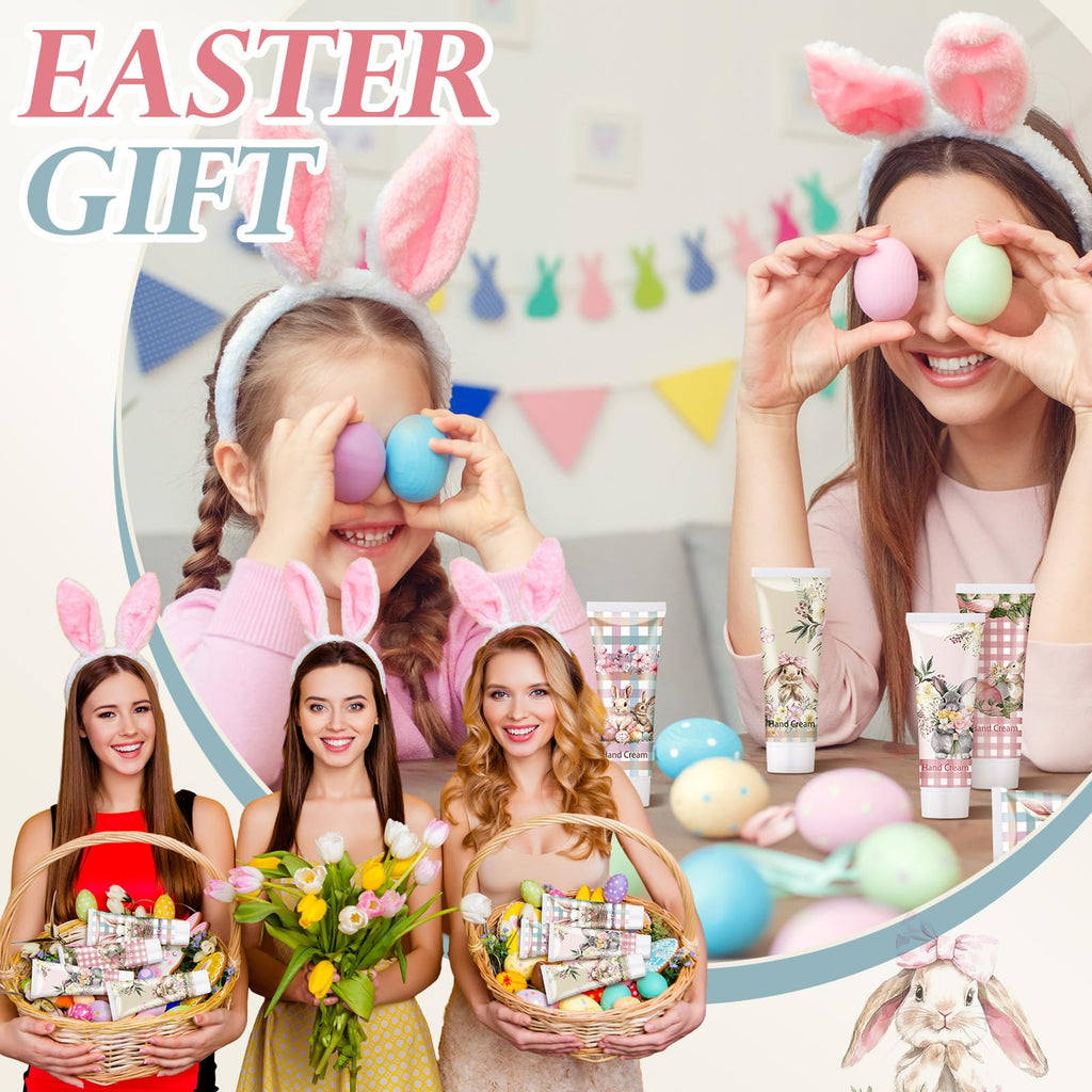 Loopeer 25-Pack Easter Hand Cream Gift Set | Travel-Size 30ml Bunny-Themed Party Favors