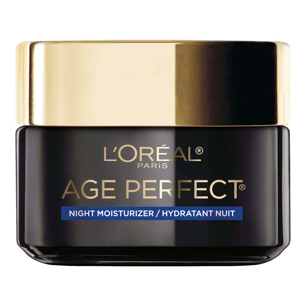 L'Oreal Paris Age Perfect Night Moisturizer – 1.7 fl oz | Night Renewal & Hydration