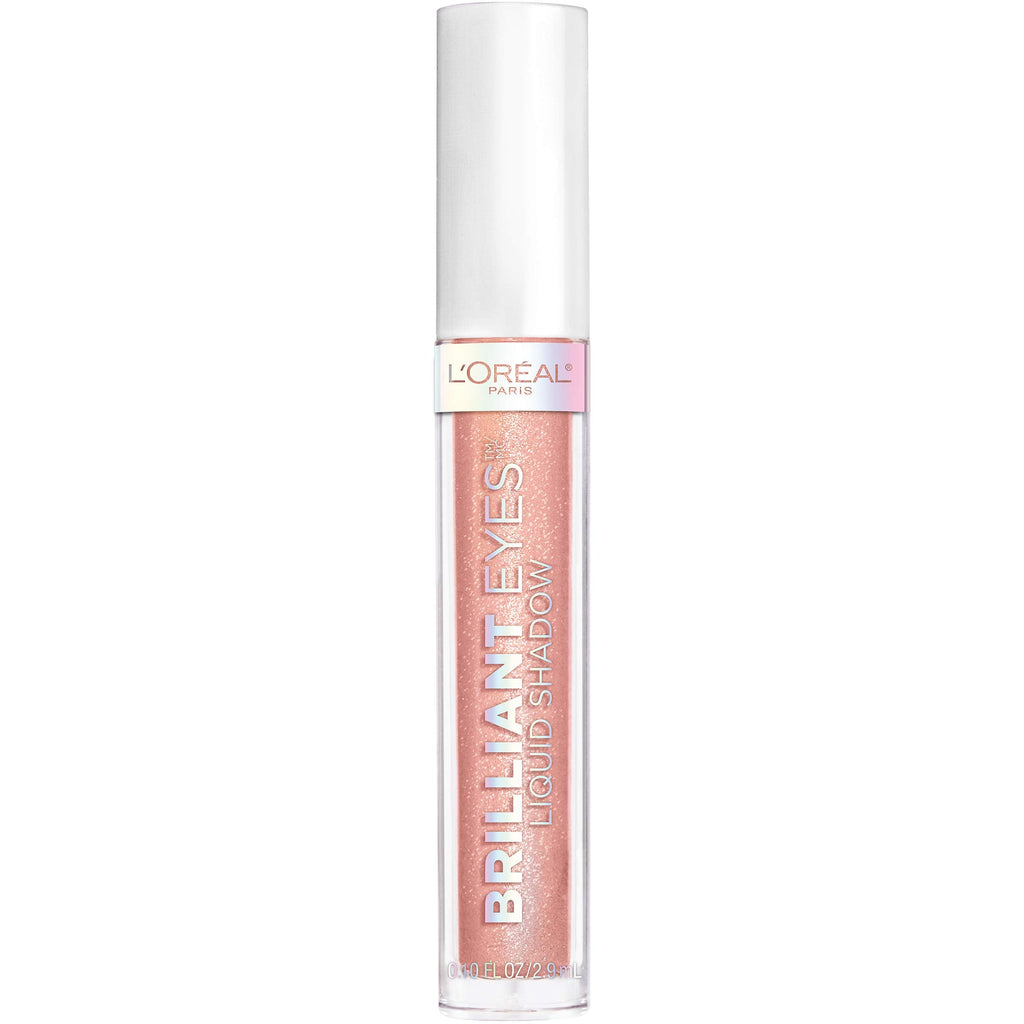L'Oreal Paris Brilliant Eyes Shimmer Liquid Eye Shadow – Longwear, Crease-Resistant, Meteor Shower 0.1 oz
