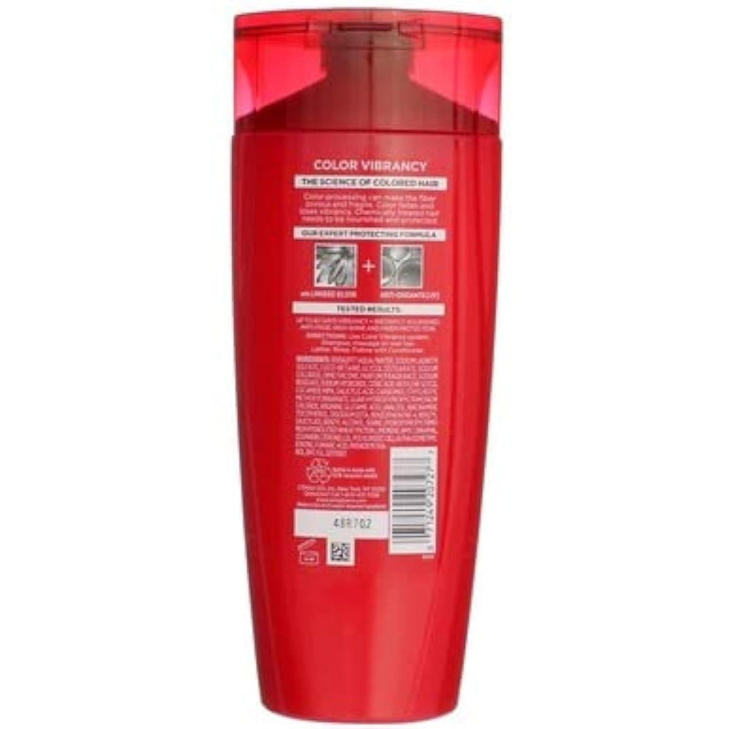 L'Oreal Paris Color Vibrancy Nourishing Shampoo 12.6 oz (Pack of 4) | Advanced Haircare