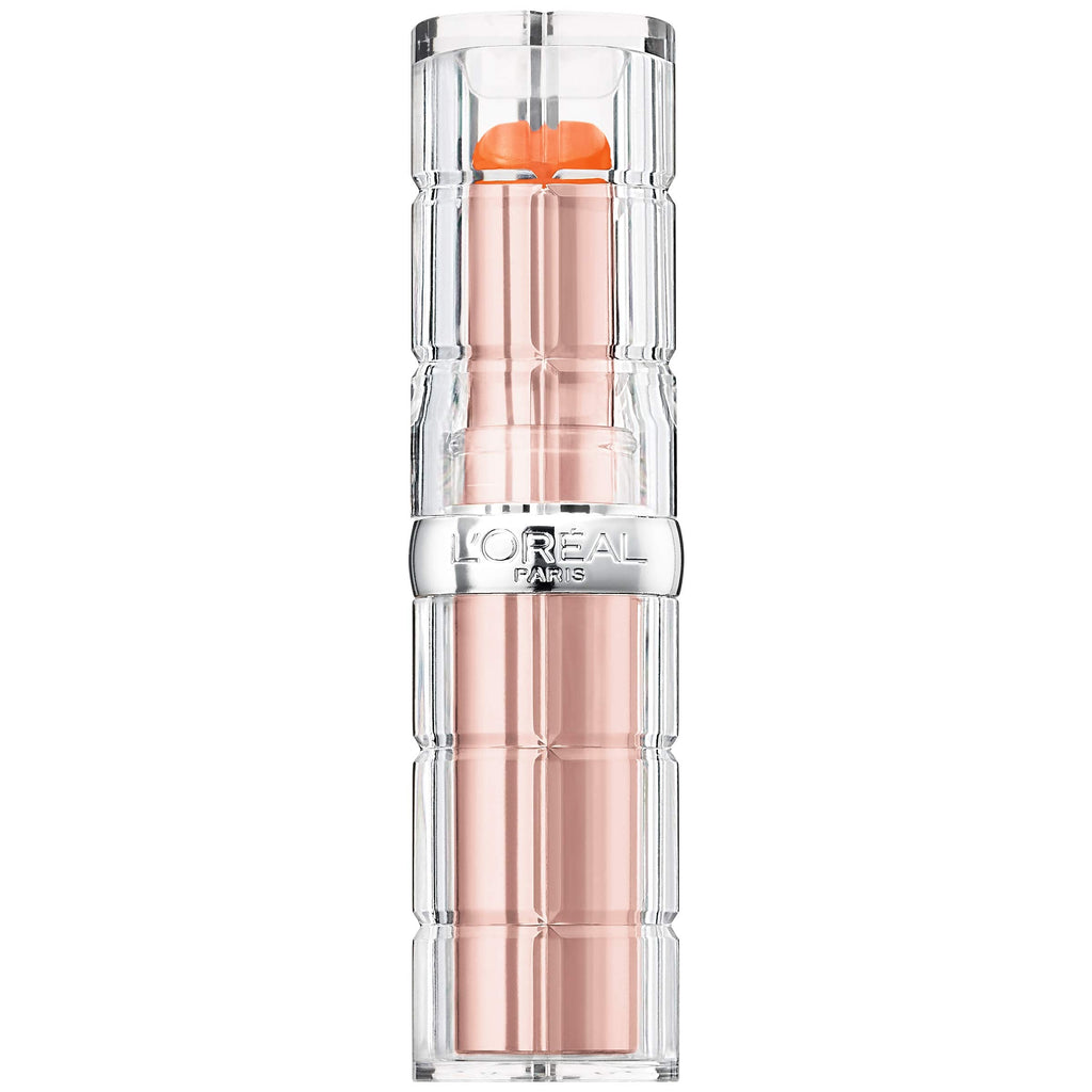 L'Oréal Paris Colour Riche Plump and Shine Lipstick – Nectarine Plump, Glossy Finish, All-Day Moisture