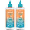 L'Oreal Paris Elvive Dream Lengths Curls Micellar Shampoo – No Build-Up, Hyaluronic Acid & Castor Oil | 2-Pack 33.8 fl oz