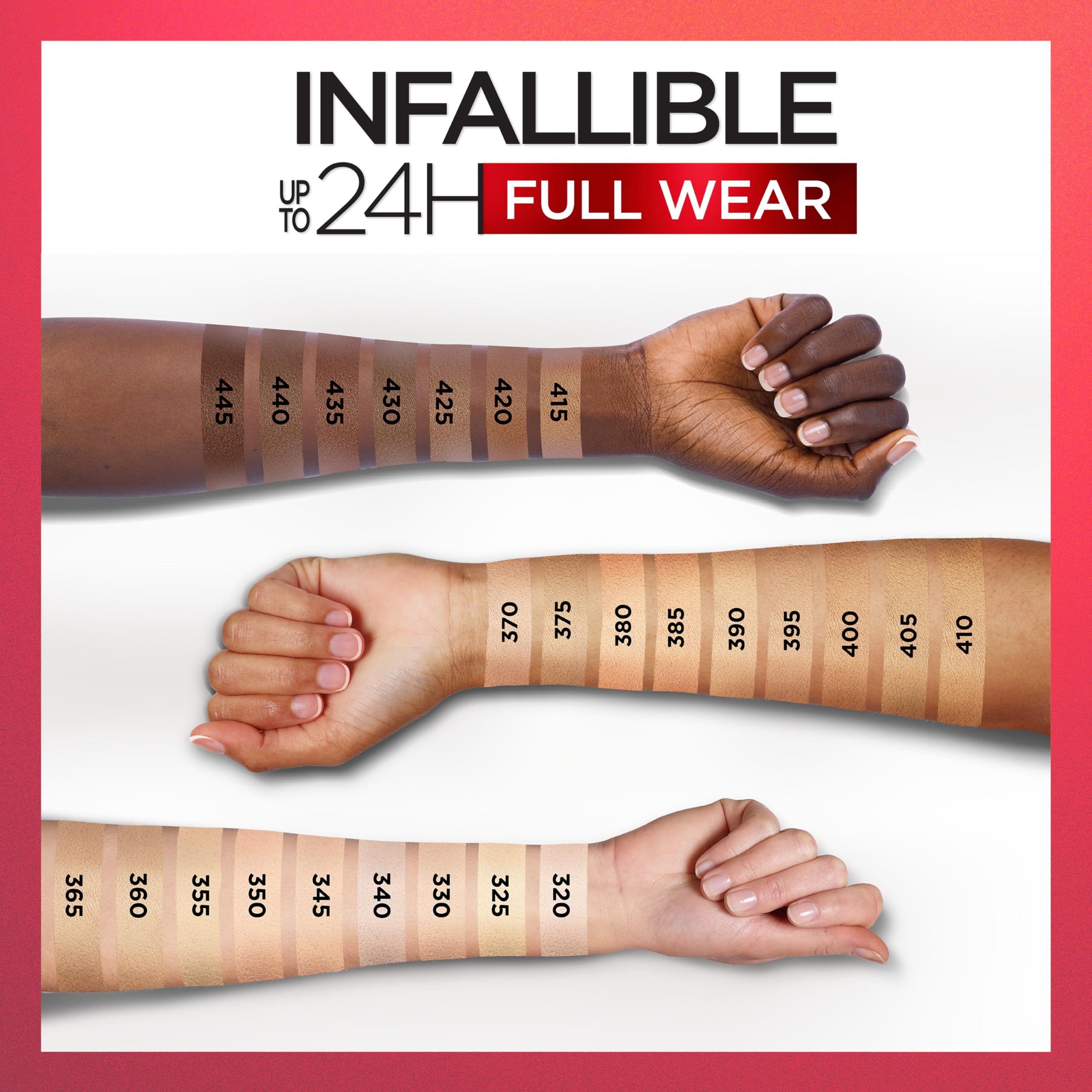 L'Oreal Paris Infallible Full Wear Waterproof Matte Concealer - Vanilla | 24-Hour Full Coverage
