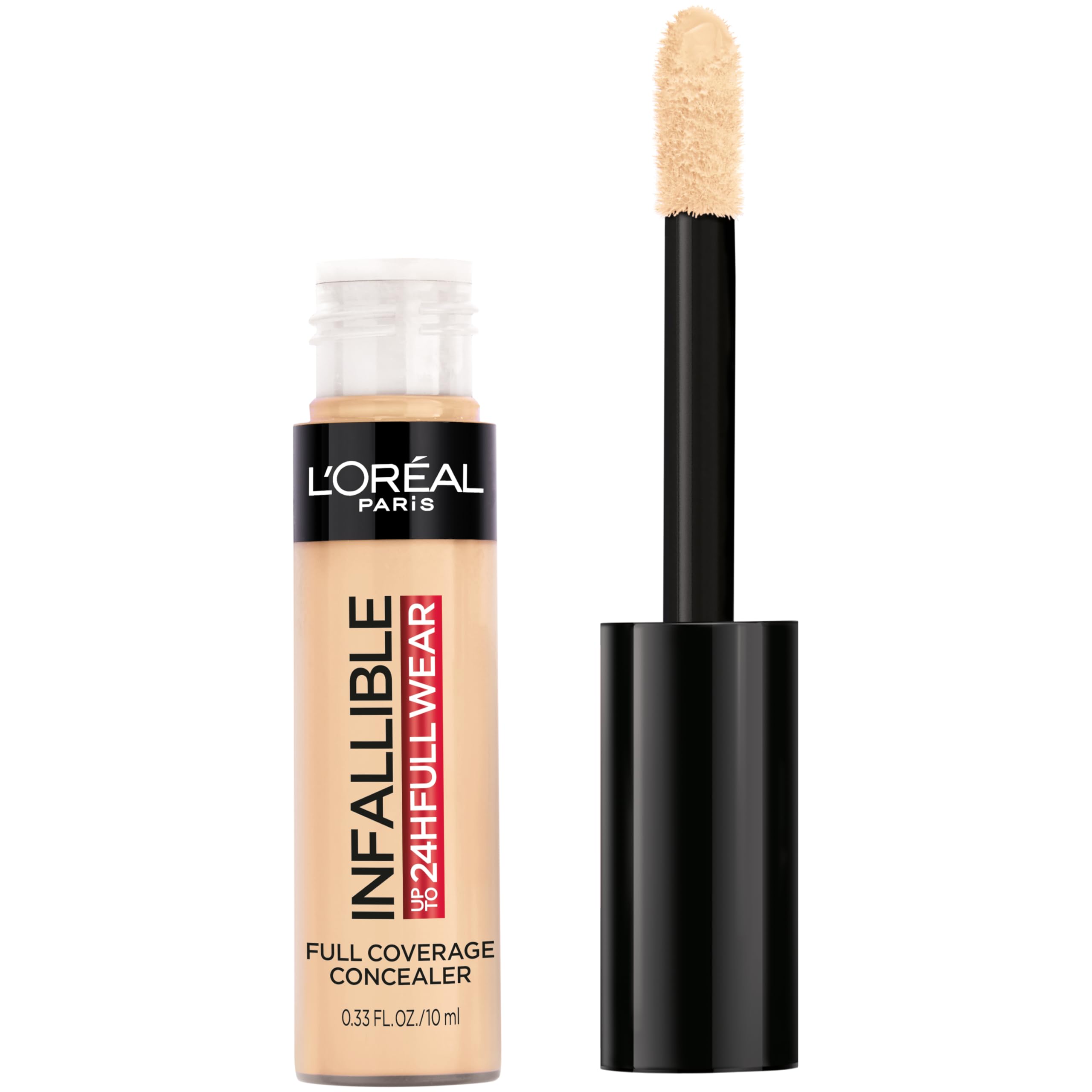 L'Oreal Paris Infallible Full Wear Waterproof Matte Concealer - Vanilla | 24-Hour Full Coverage
