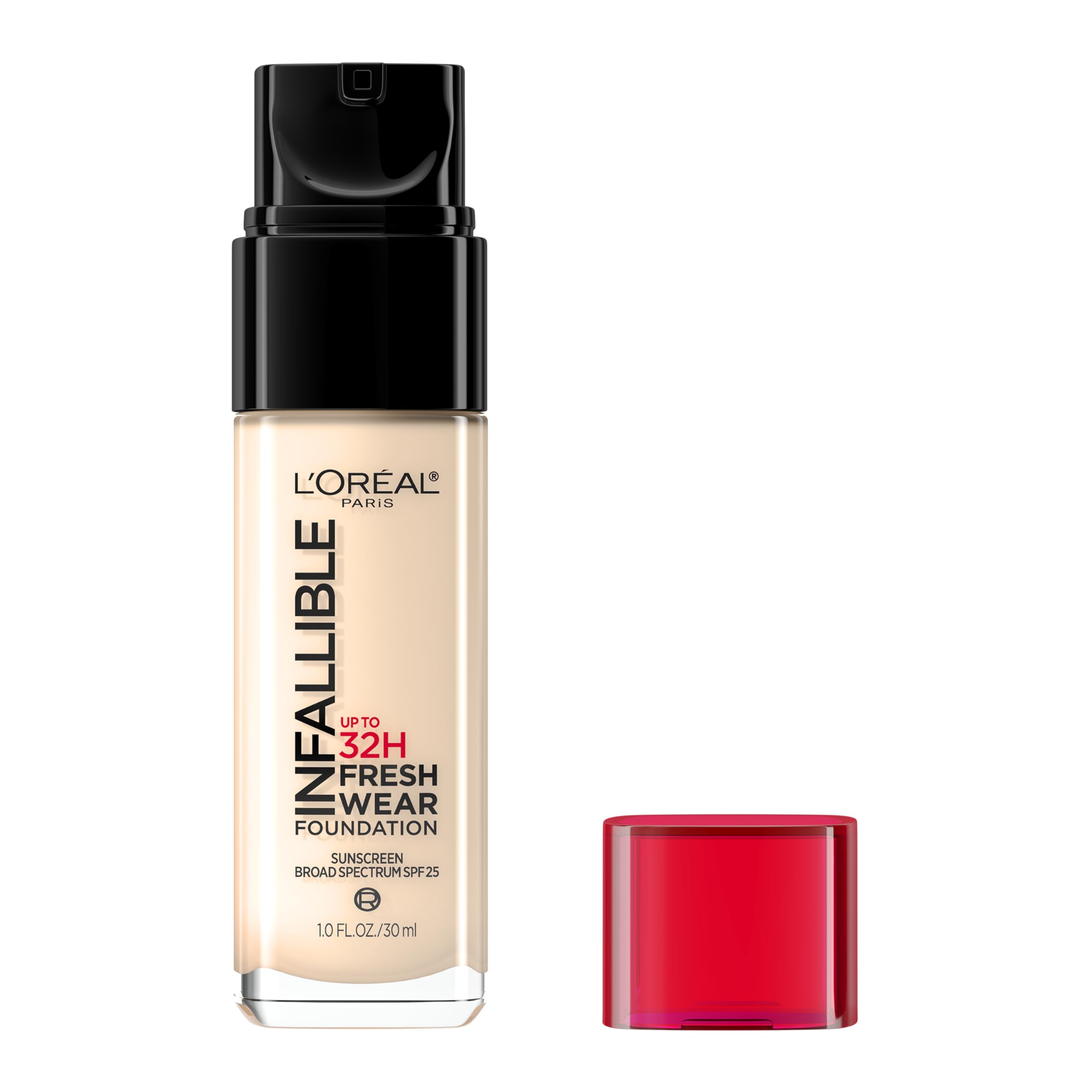 L'Oreal Paris Infallible Fresh Wear Foundation Rose Pearl – Lightweight, Longwear, SPF 25