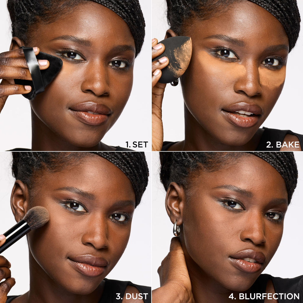 L'Oreal Paris Infallible Blur-fection Loose Setting Powder — 24H Wear, Translucent Medium Deep | 1 Kit