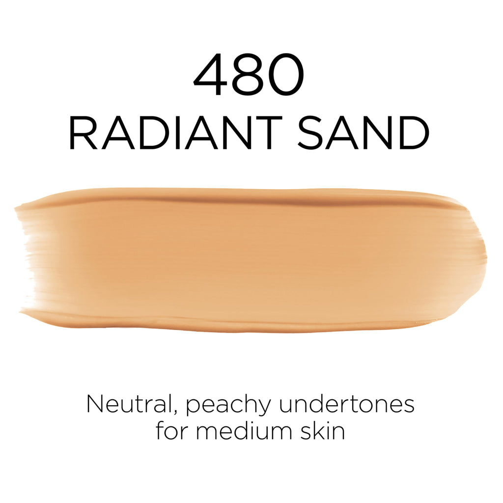 L'Oreal Paris Infallible Fresh Wear Foundation — Up to 32 Hour, Radiant Sand, SPF 25, 1 Fl Oz