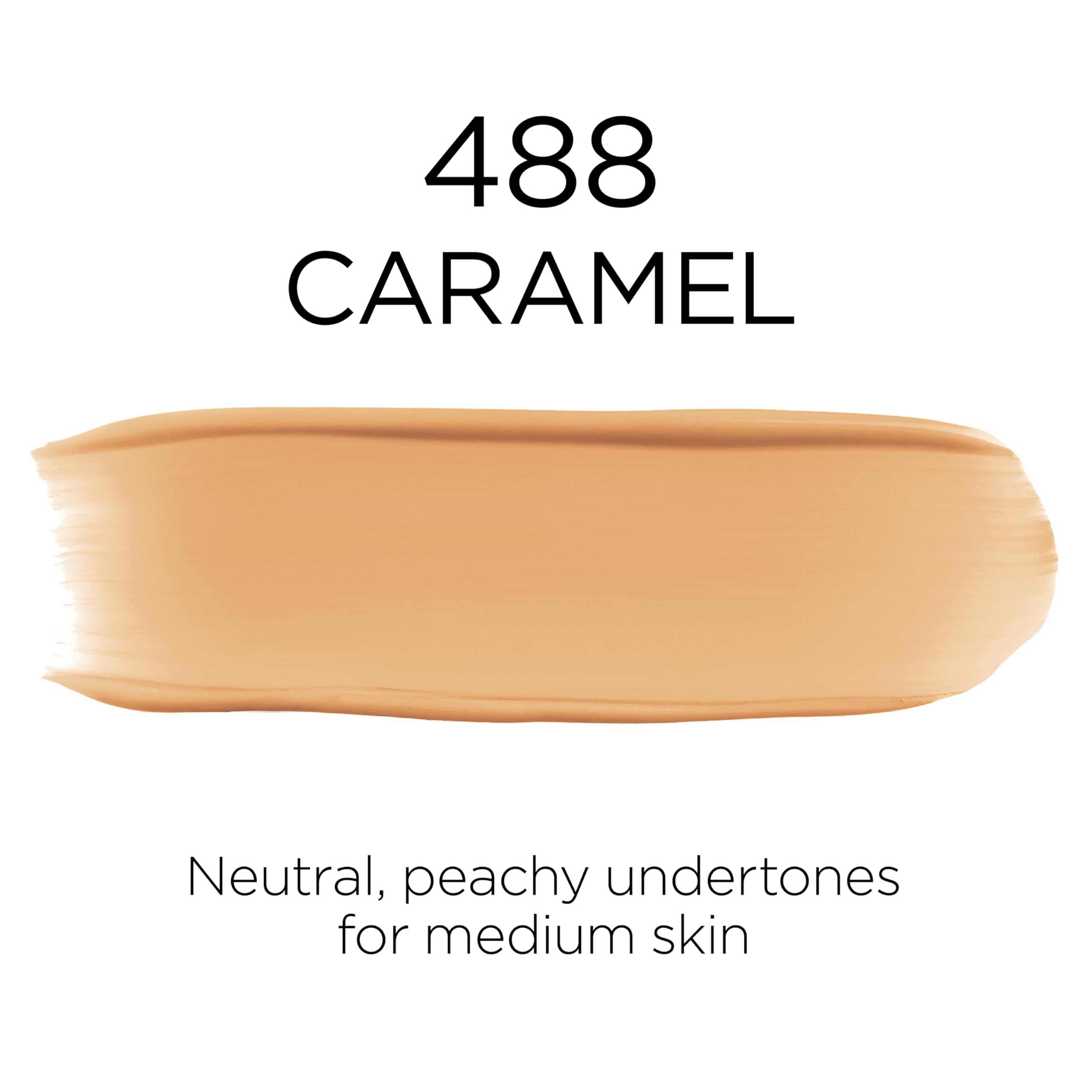 L'Oreal Paris Infallible Up to 32 Hour Fresh Wear Foundation – 488 Caramel | Lightweight, Buildable Coverage