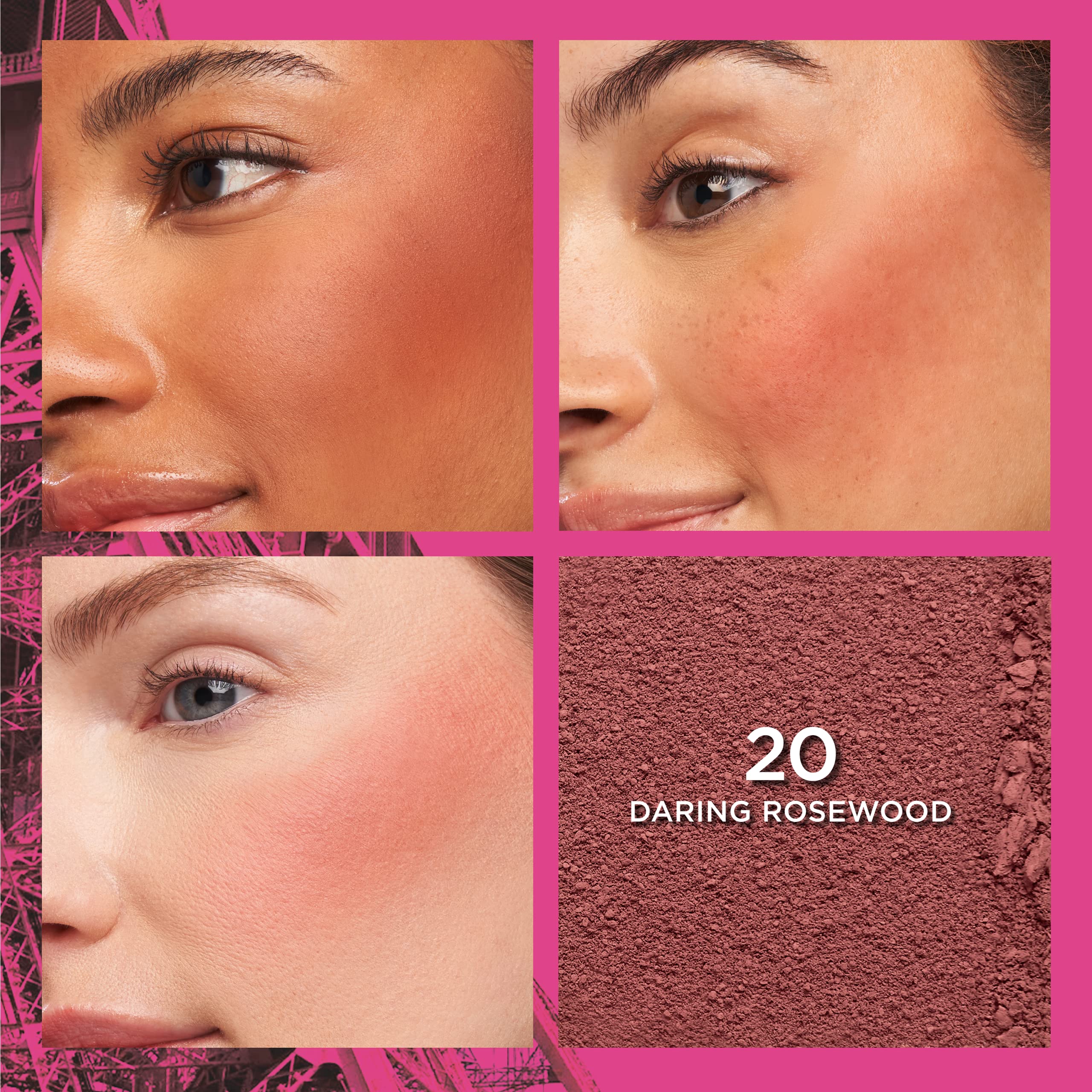 L'Oreal Paris Infallible Soft Matte Blush Rosewood 20 – 24H, Waterproof, Buildable Color