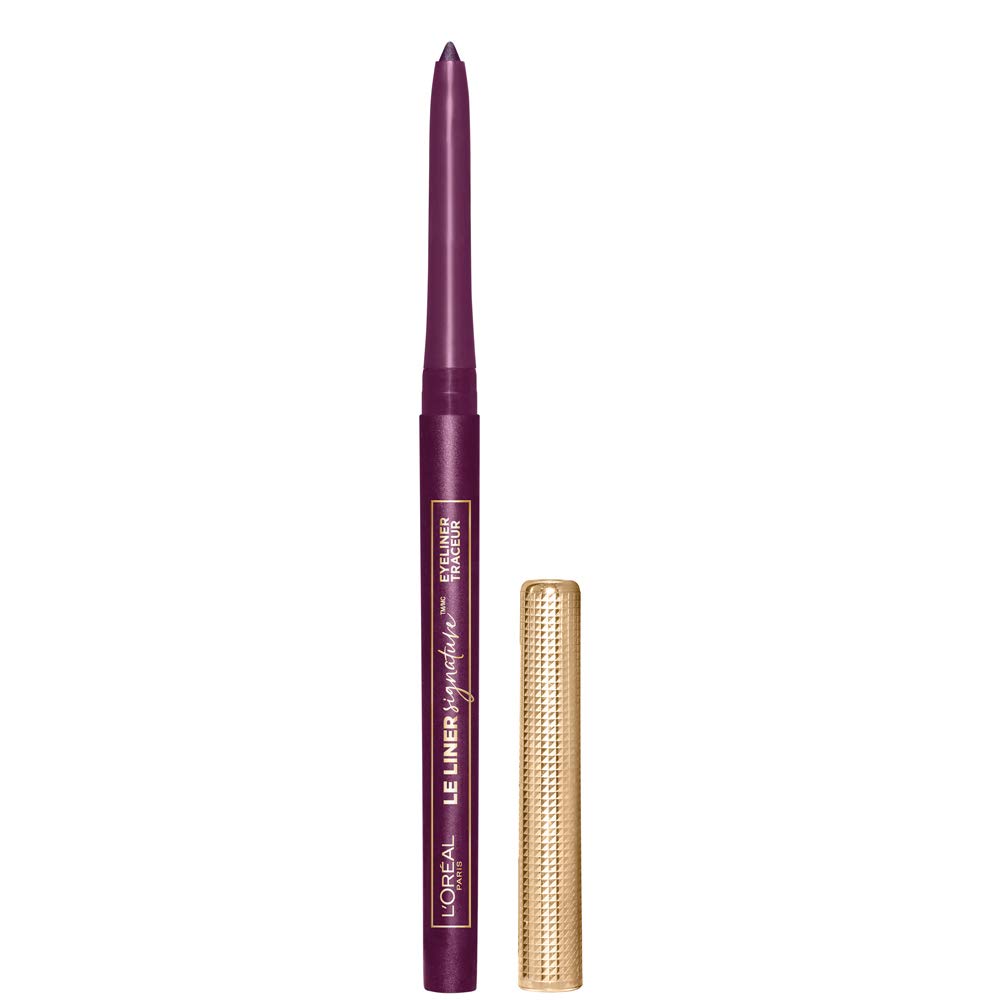 L’Oréal Paris Le Liner Signature Mechanical Eyeliner – Waterproof, 24Hr Wear, Violet Wool
