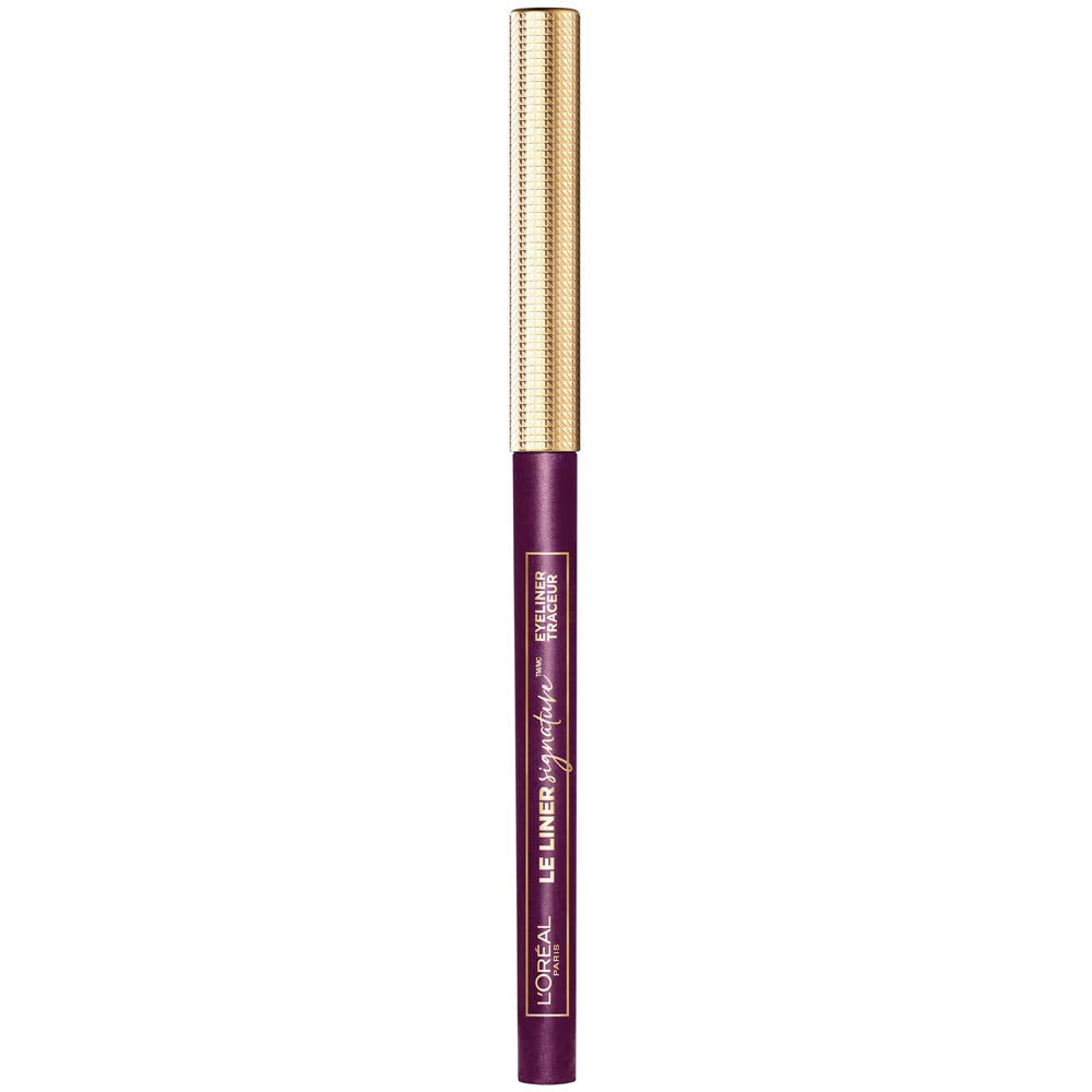 L’Oréal Paris Le Liner Signature Mechanical Eyeliner – Waterproof, 24Hr Wear, Violet Wool