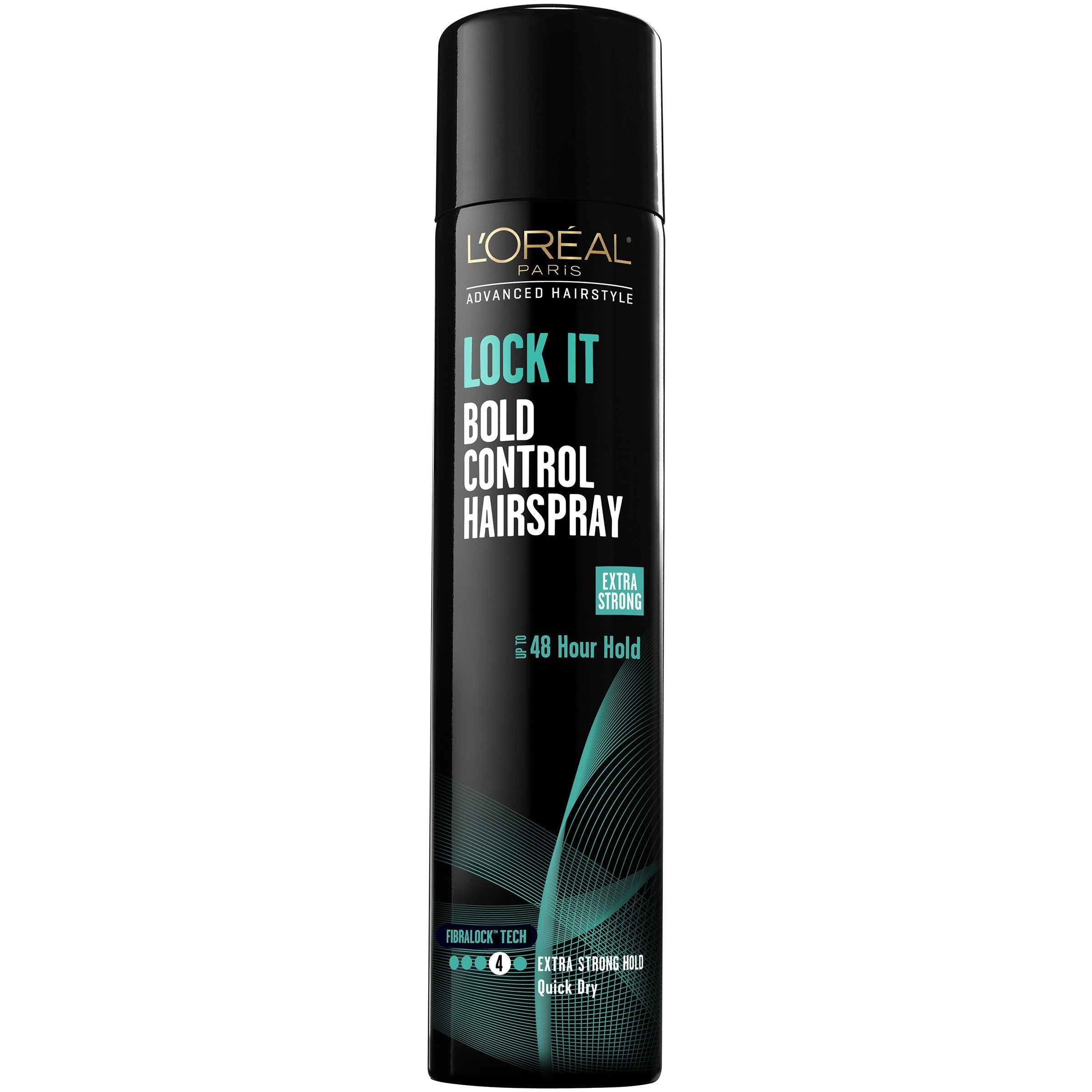 L'Oreal Paris Lock It Bold Control Hairspray 8.25oz - 3 Pack | Quick-Dry, 48-Hour Hold