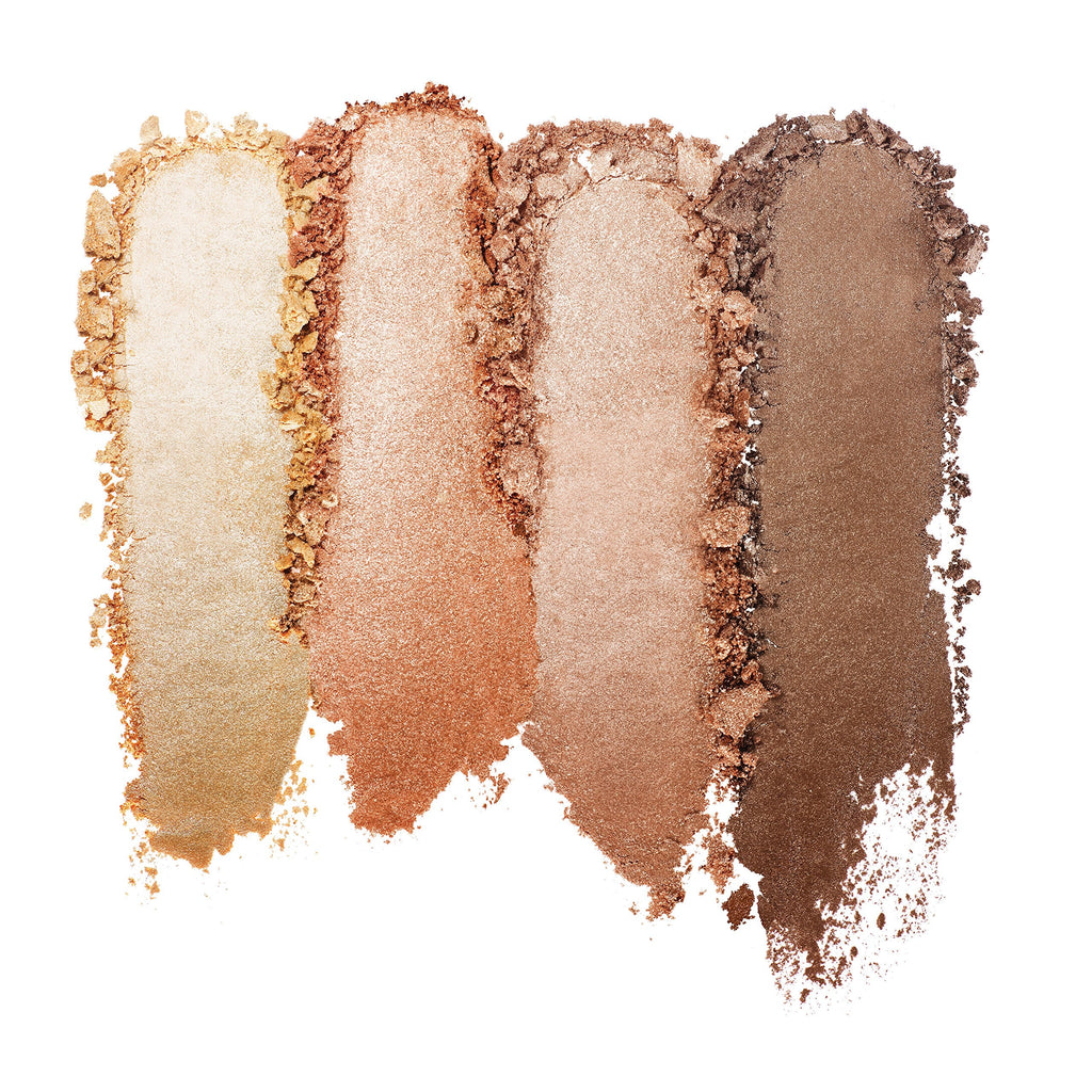 L'Oreal Paris Lumi Glow Nude Highlighter Palette — Moon Kissed & Sun Kissed, Custom Glow (0.26 oz)