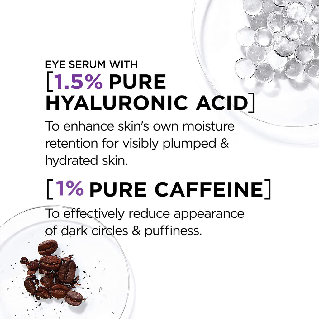 L'Oreal Paris Revitalift Derm Intensives Hyaluronic Acid + Caffeine Eye Serum